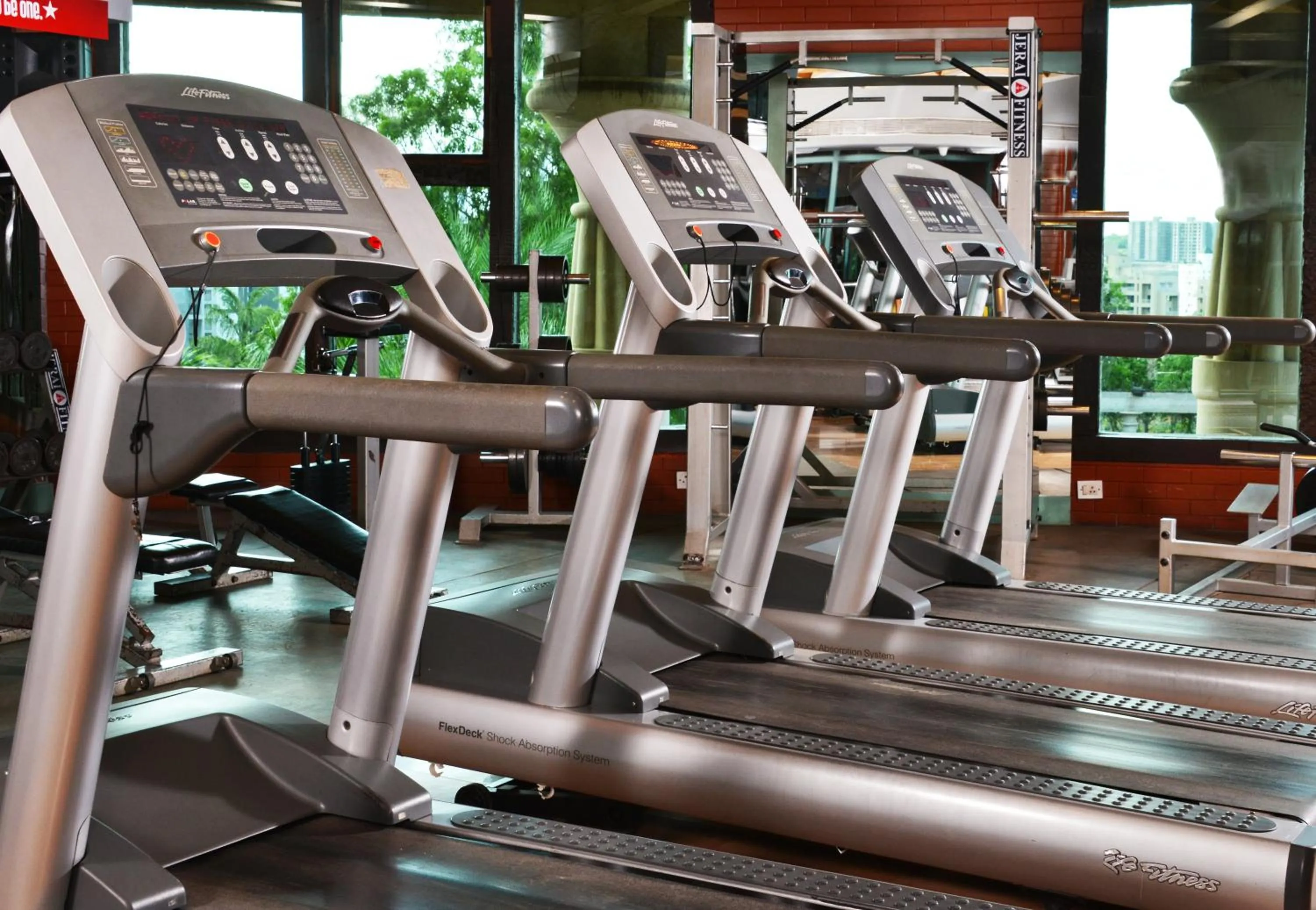 Fitness centre/facilities in The Corinthians Resort