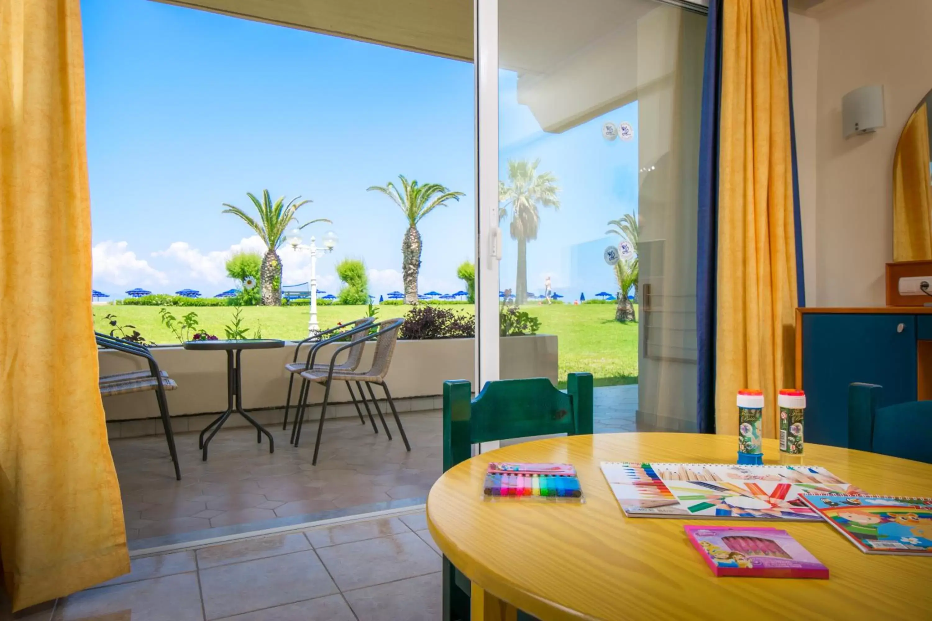 Kids Suite Apartment with Garden View in Sun Beach Resort