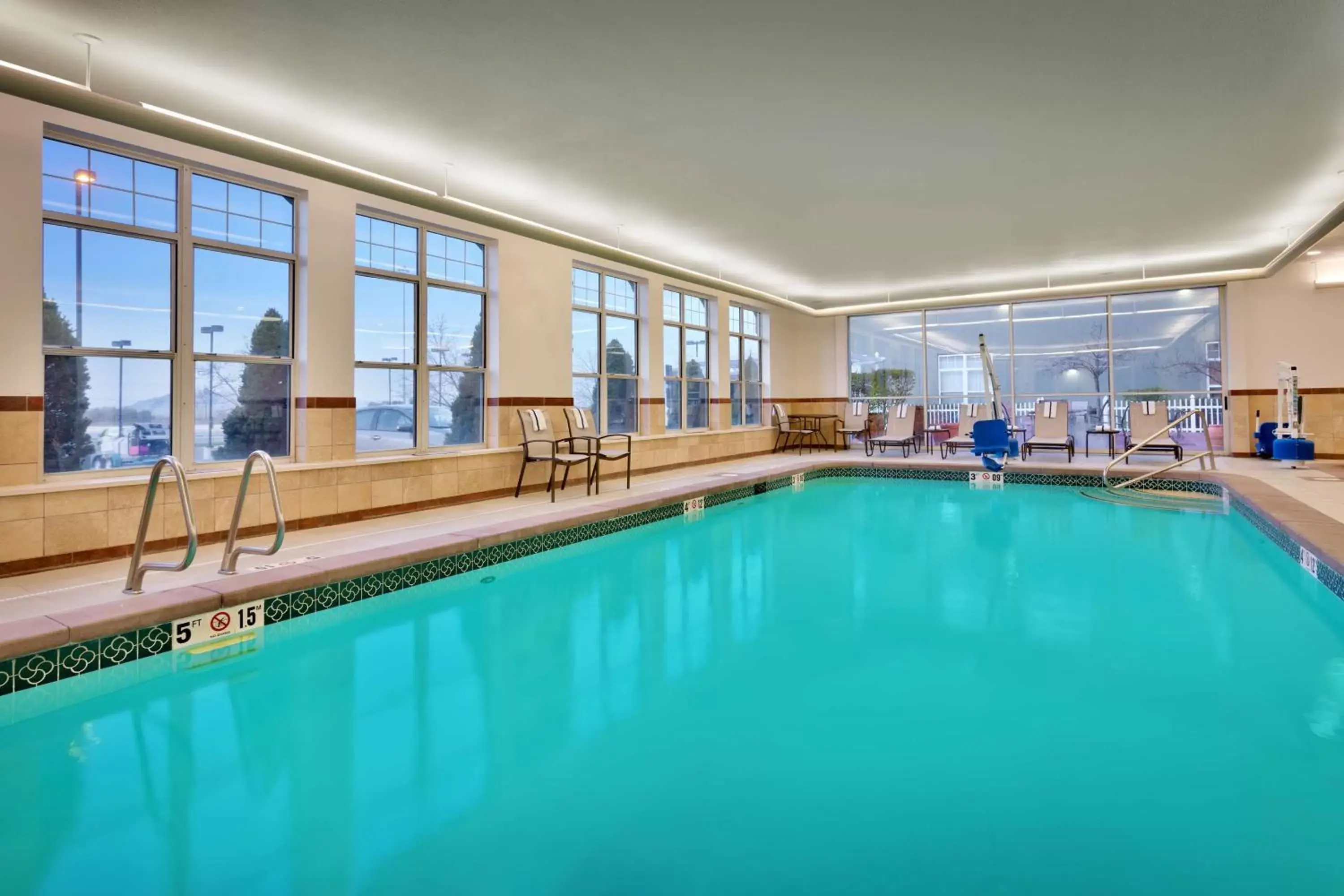 Pool view in Hampton Inn & Suites Orem/Provo Pool view in Hampton Inn & Suites Orem/Provo