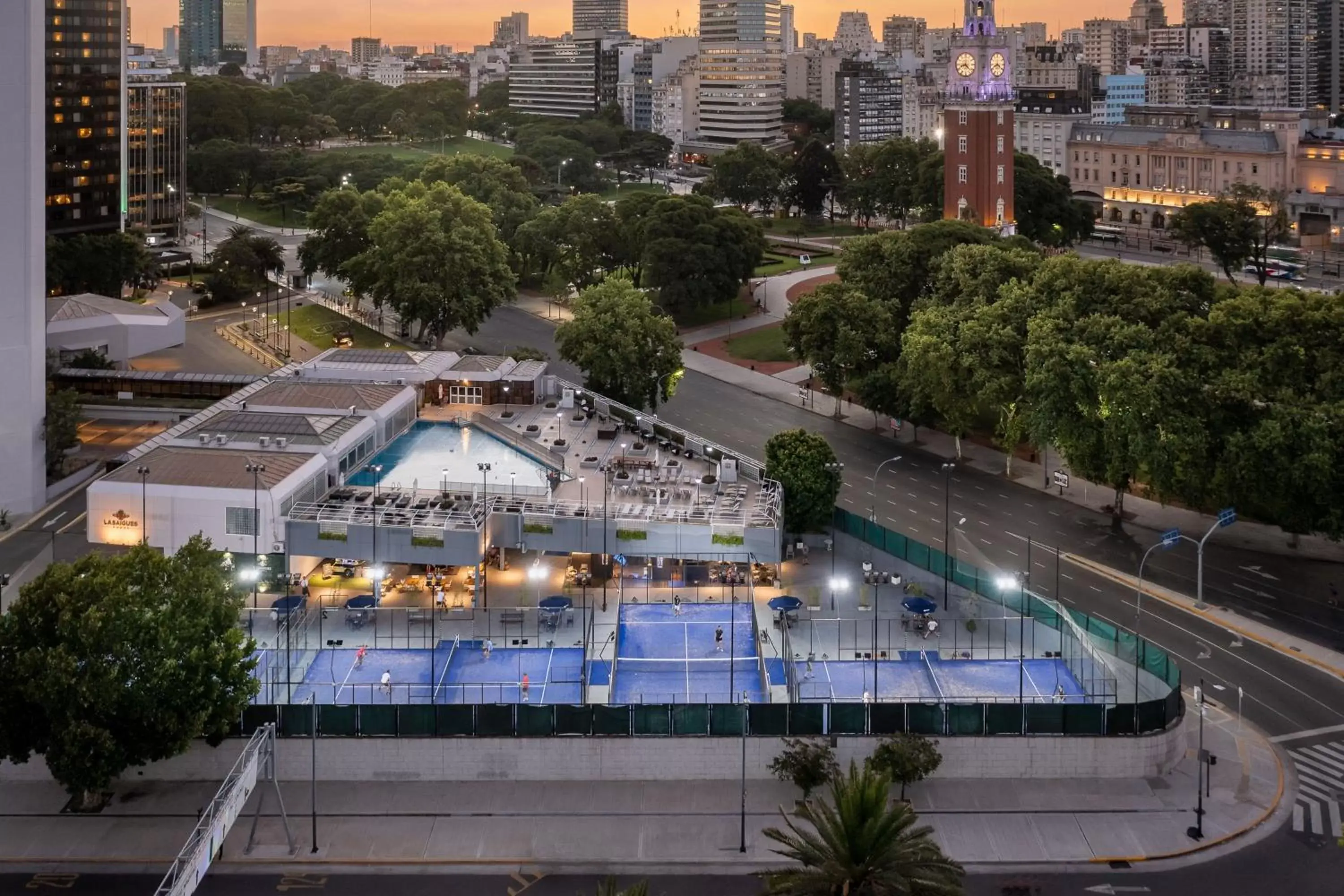 Fitness centre/facilities, Bird's-eye View in Sheraton Buenos Aires Hotel & Convention Center