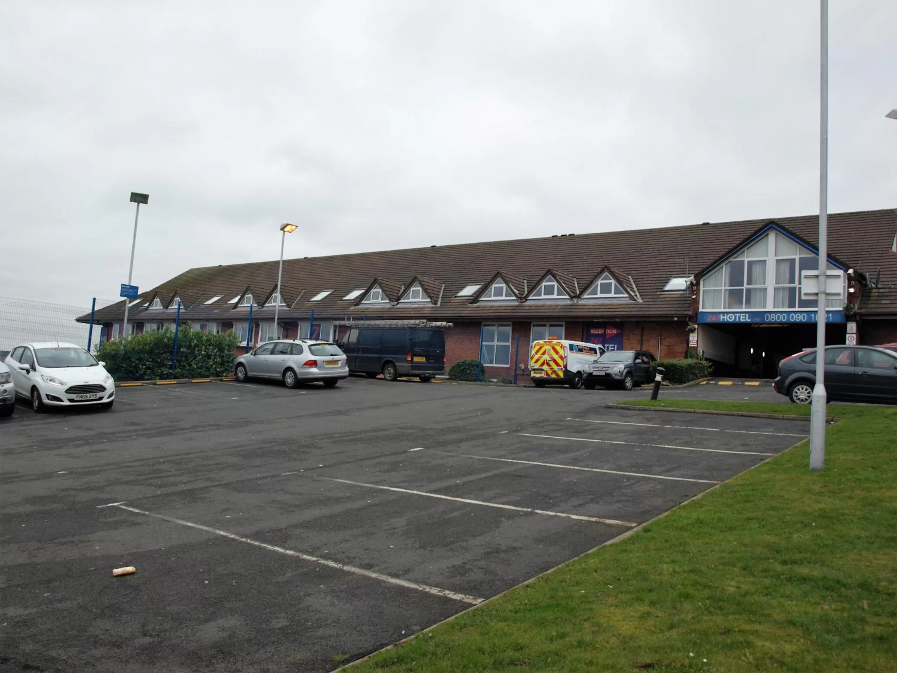 Facade/entrance in 247Hotel