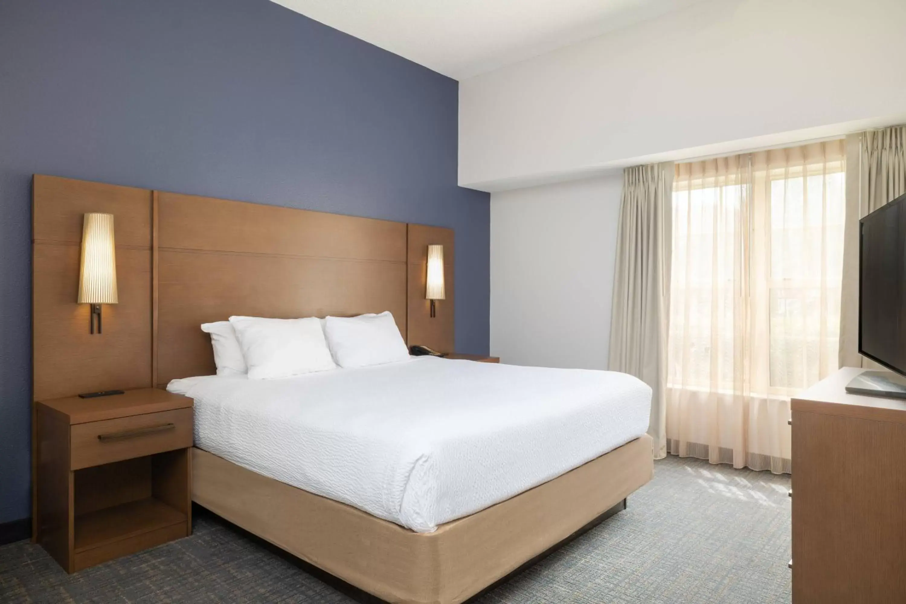Bedroom, Bed in Residence Inn by Marriott Williamsburg