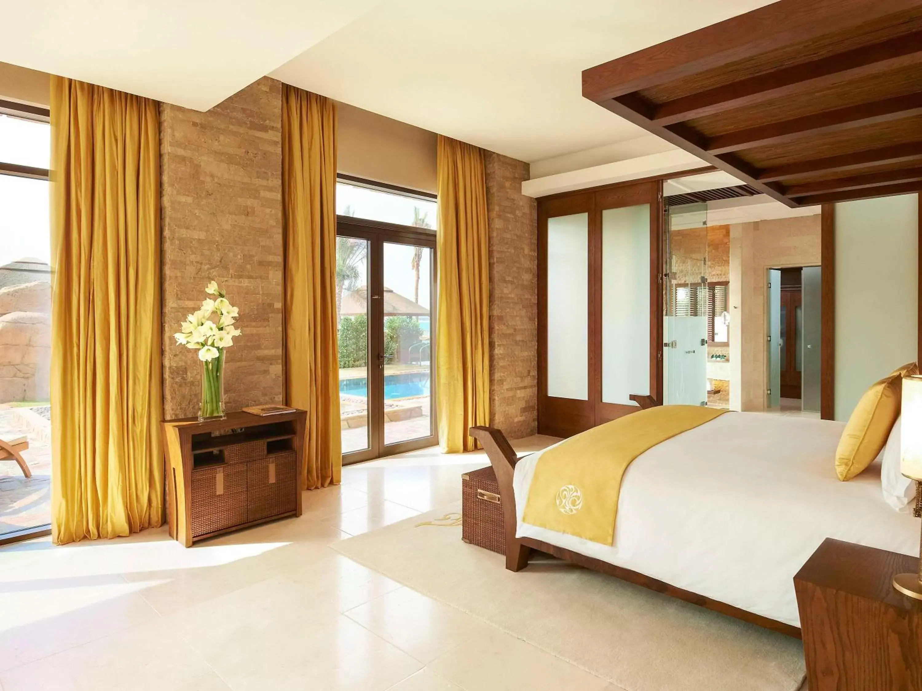 Bedroom, Bed in Sofitel Dubai The Palm Resort & Spa