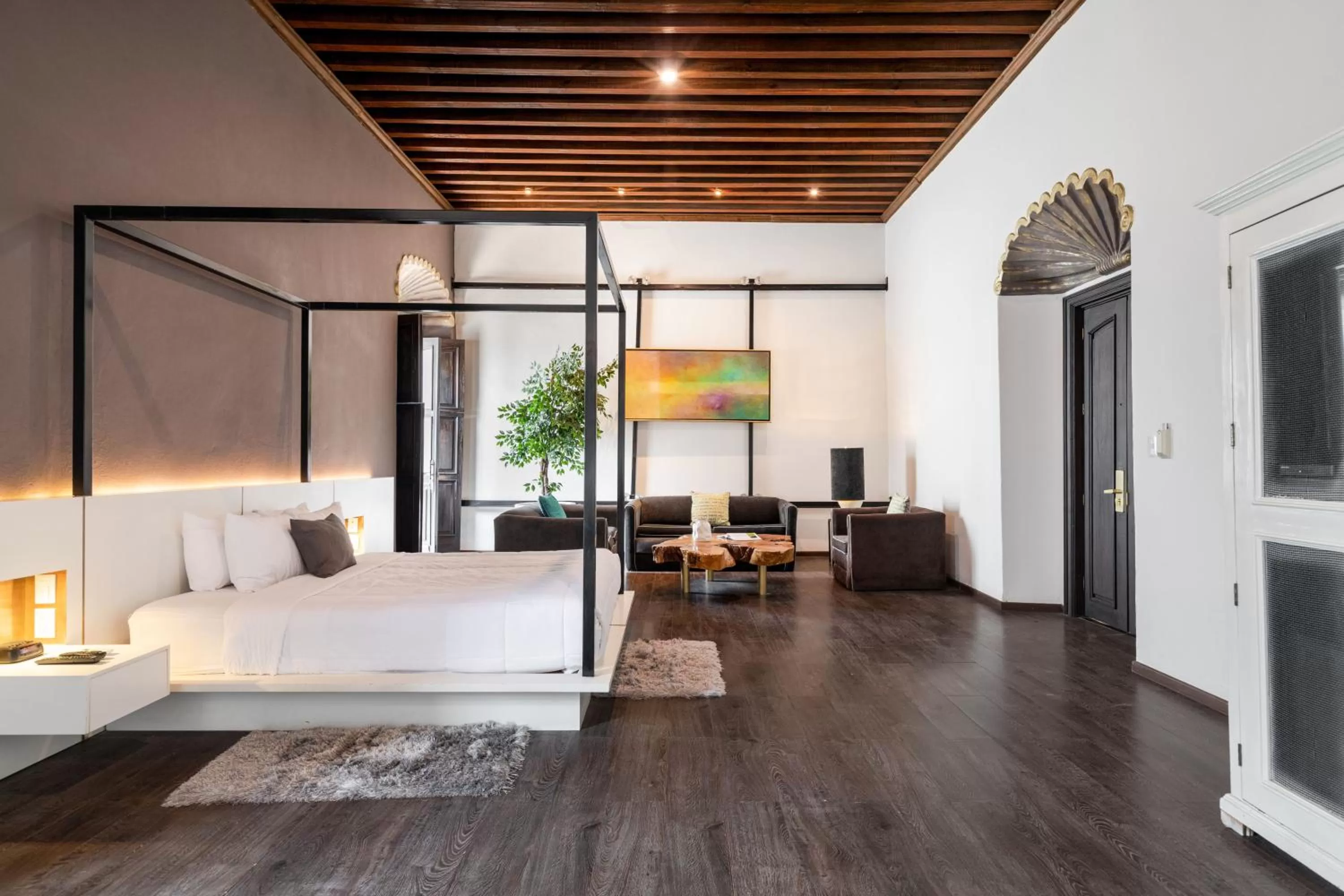 Photo of the whole room, Bed in El Mesón de Santa Rosa