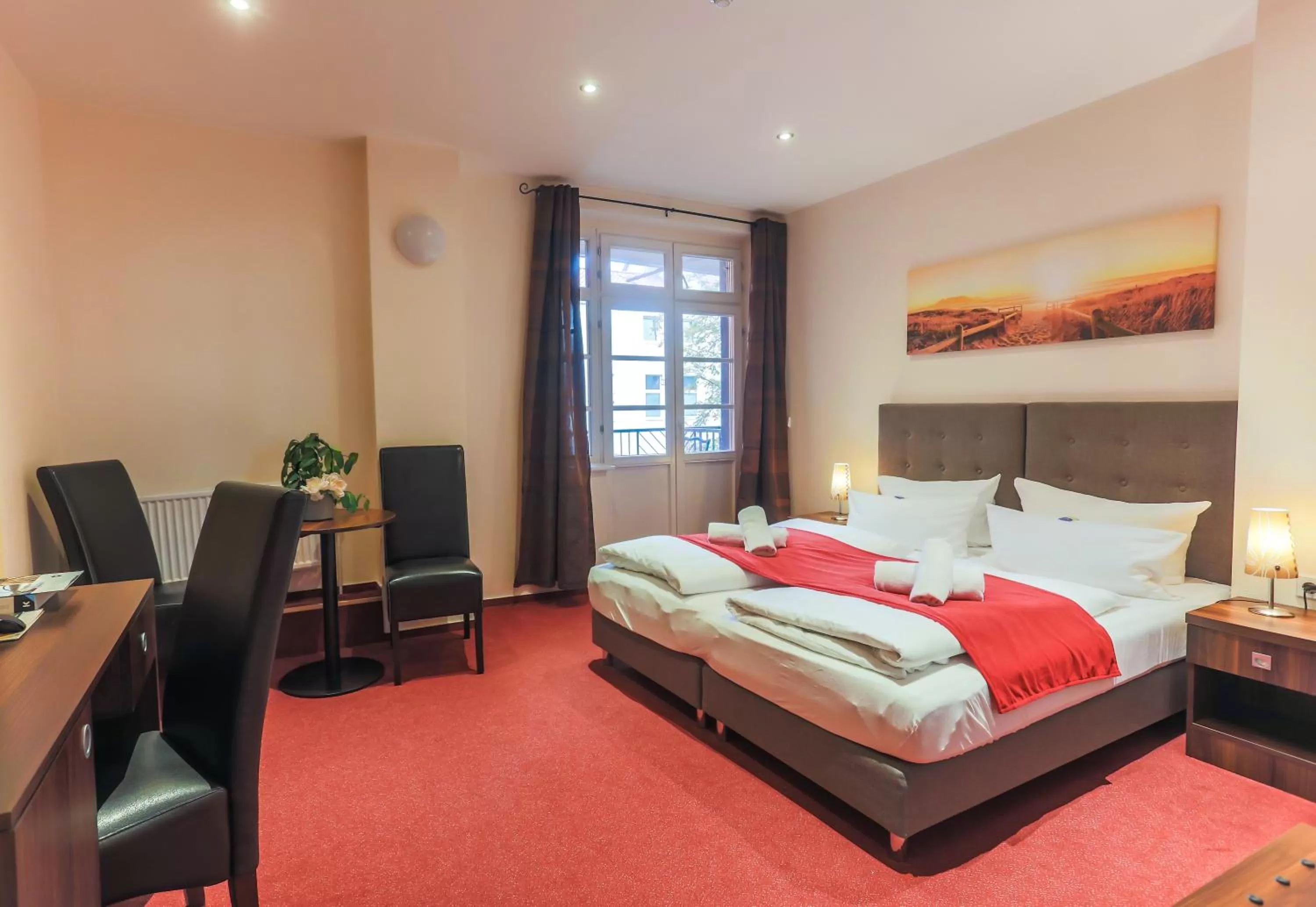 Photo of the whole room, Bed in Hotel Zur Alten Oder- Frankfurt-Oder