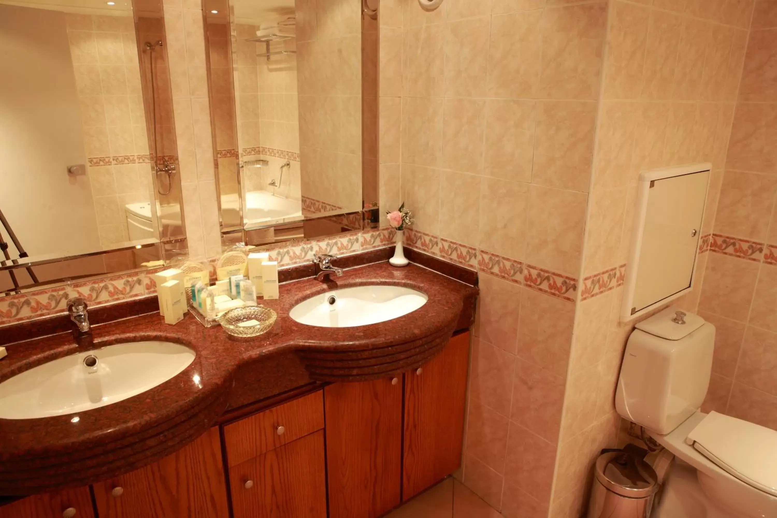 Bathroom in Ramada by Wyndham Sofia City Center