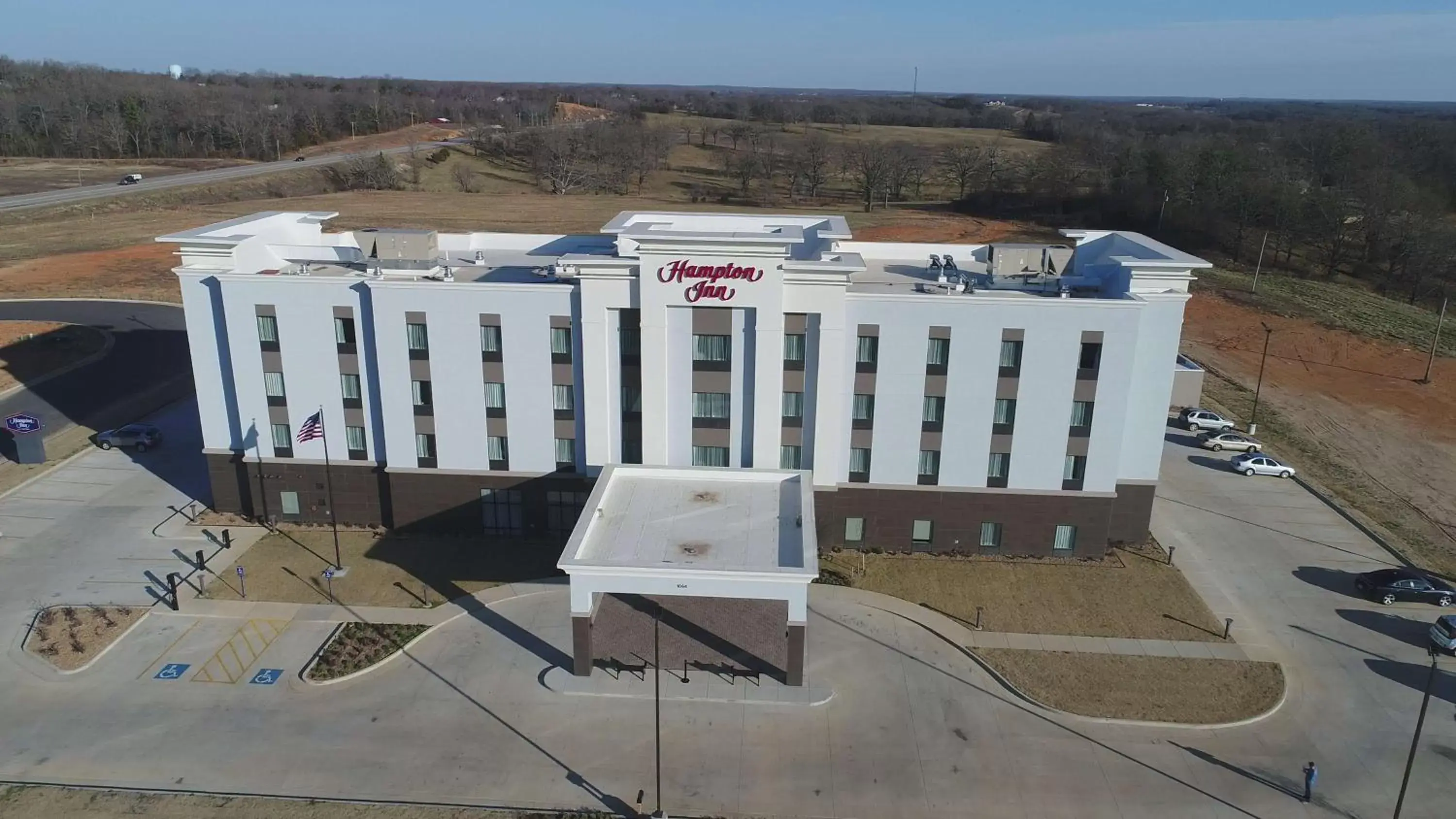 Property building, Bird's-eye View in Hampton Inn West Plains