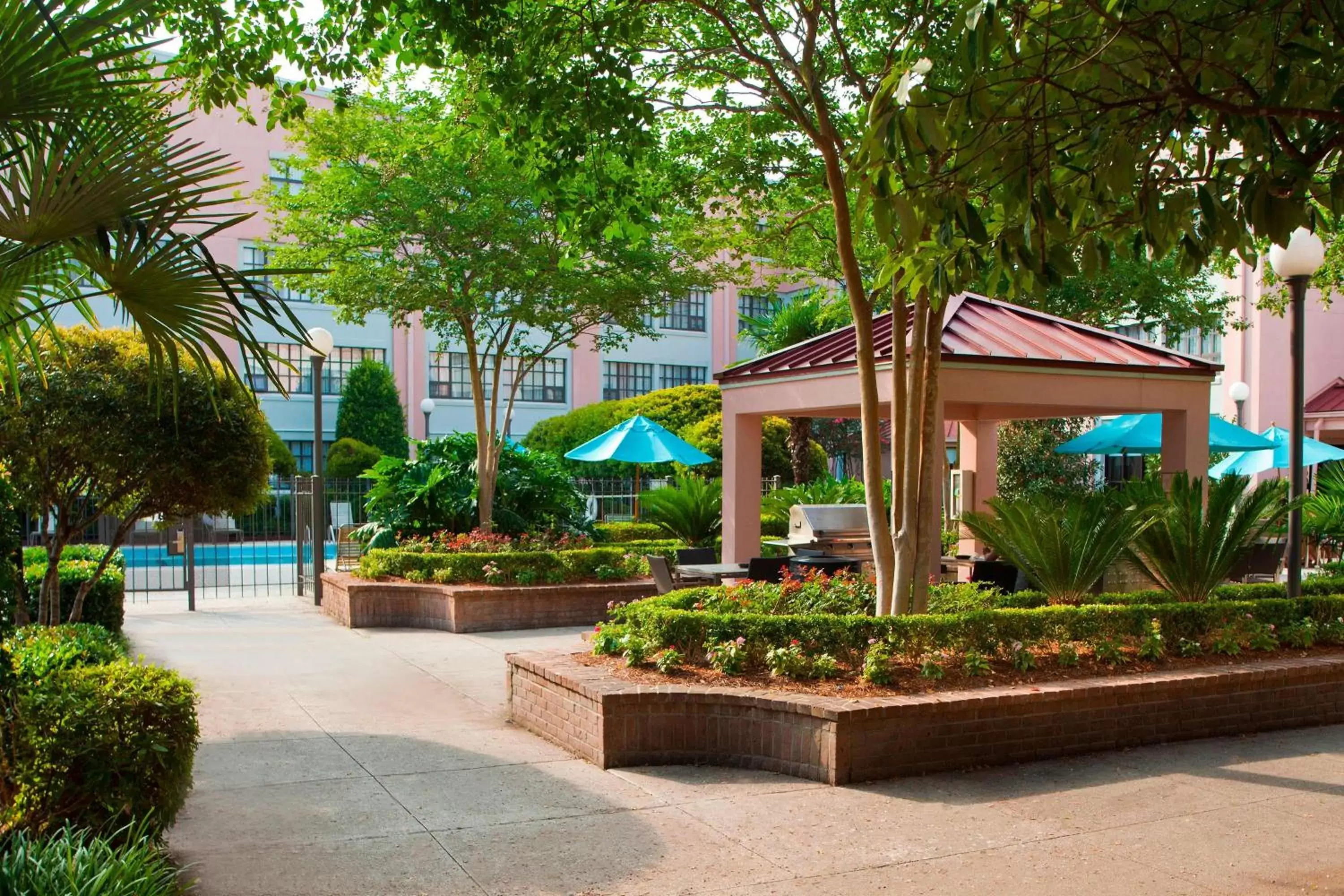 Patio, Property Building in Sonesta ES Suites New Orleans Convention Center