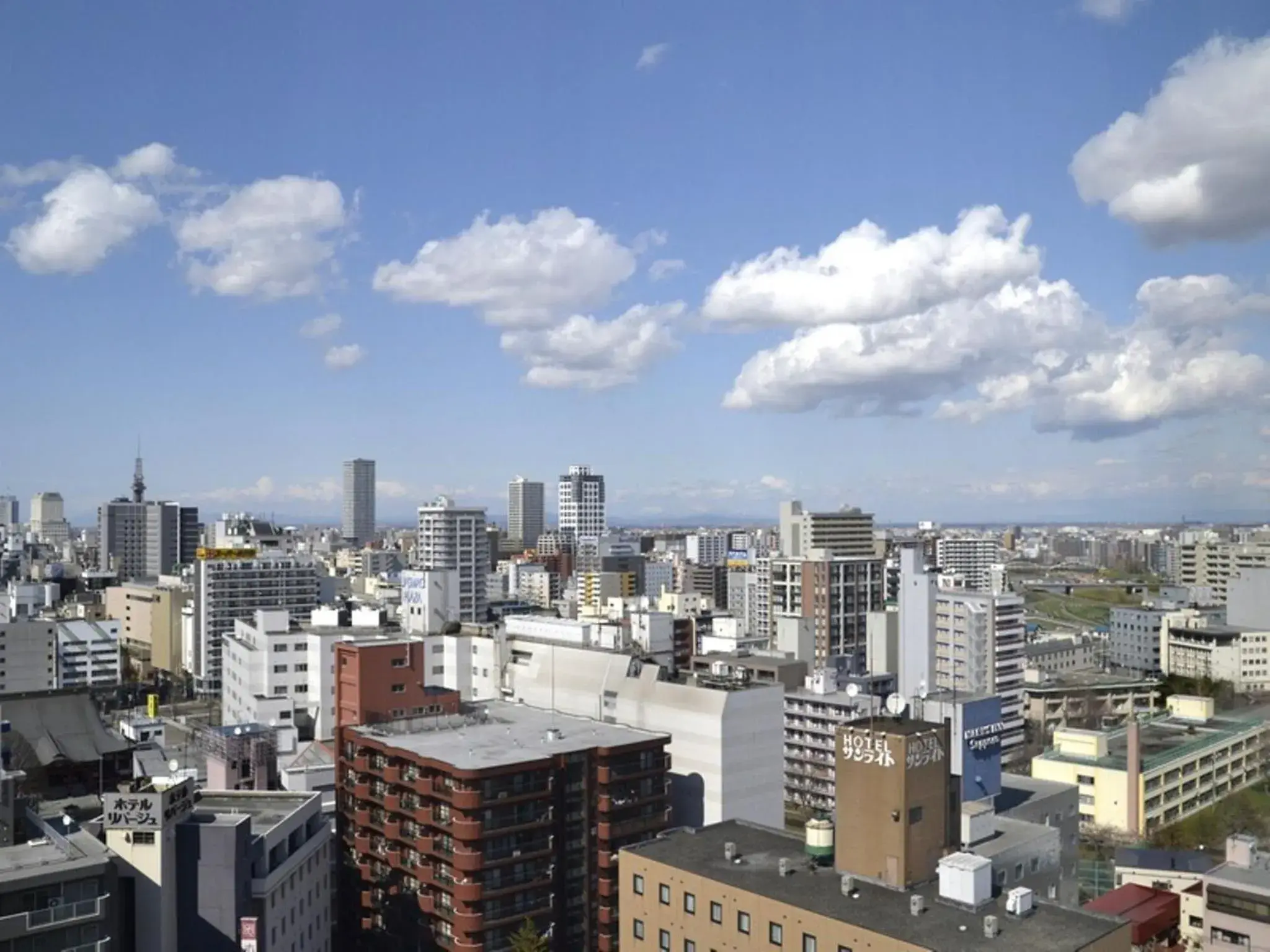 City view in Ibis Styles Sapporo Hotel