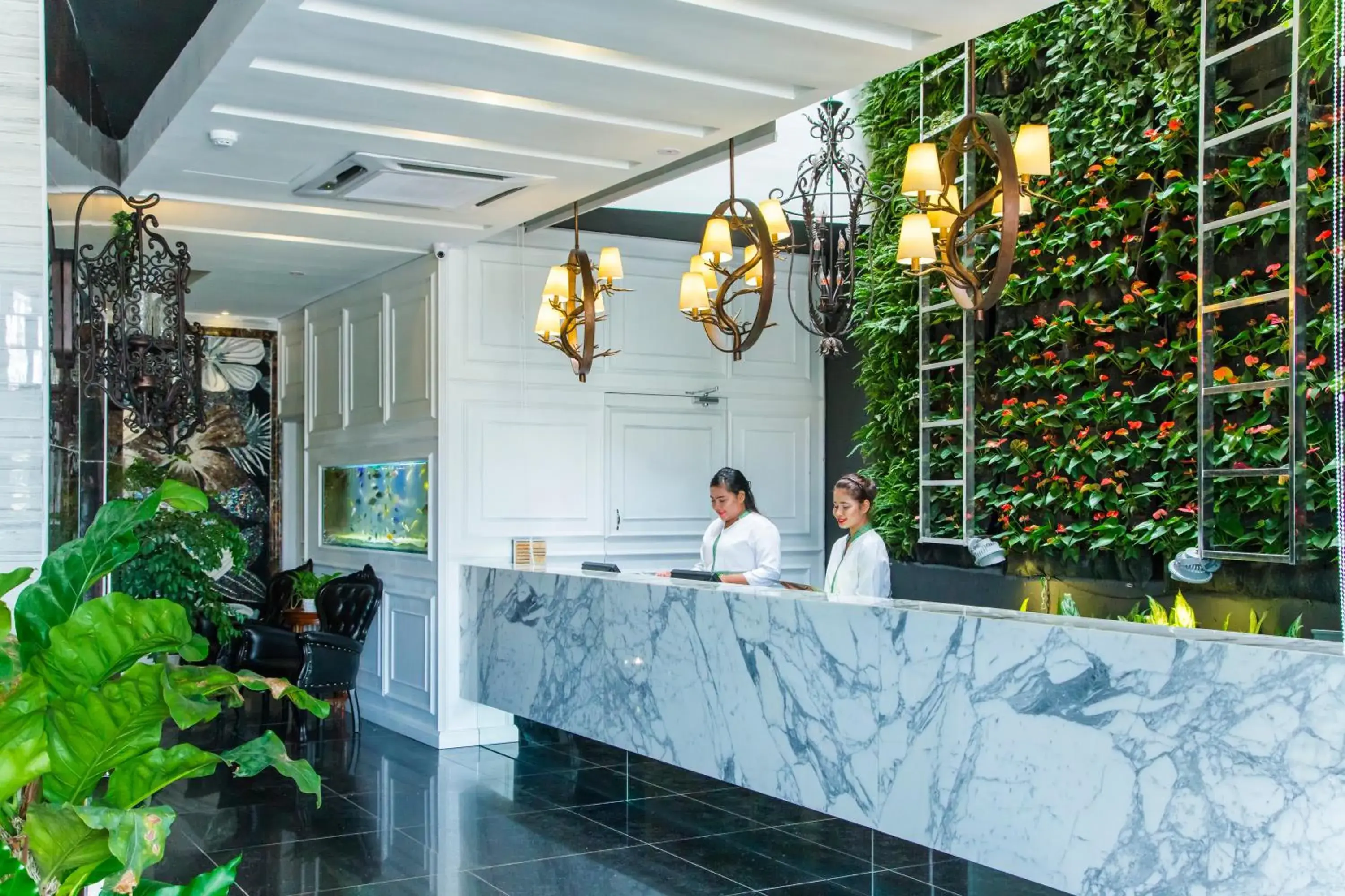 Lobby or reception, Staff in Midori Concept Hotel