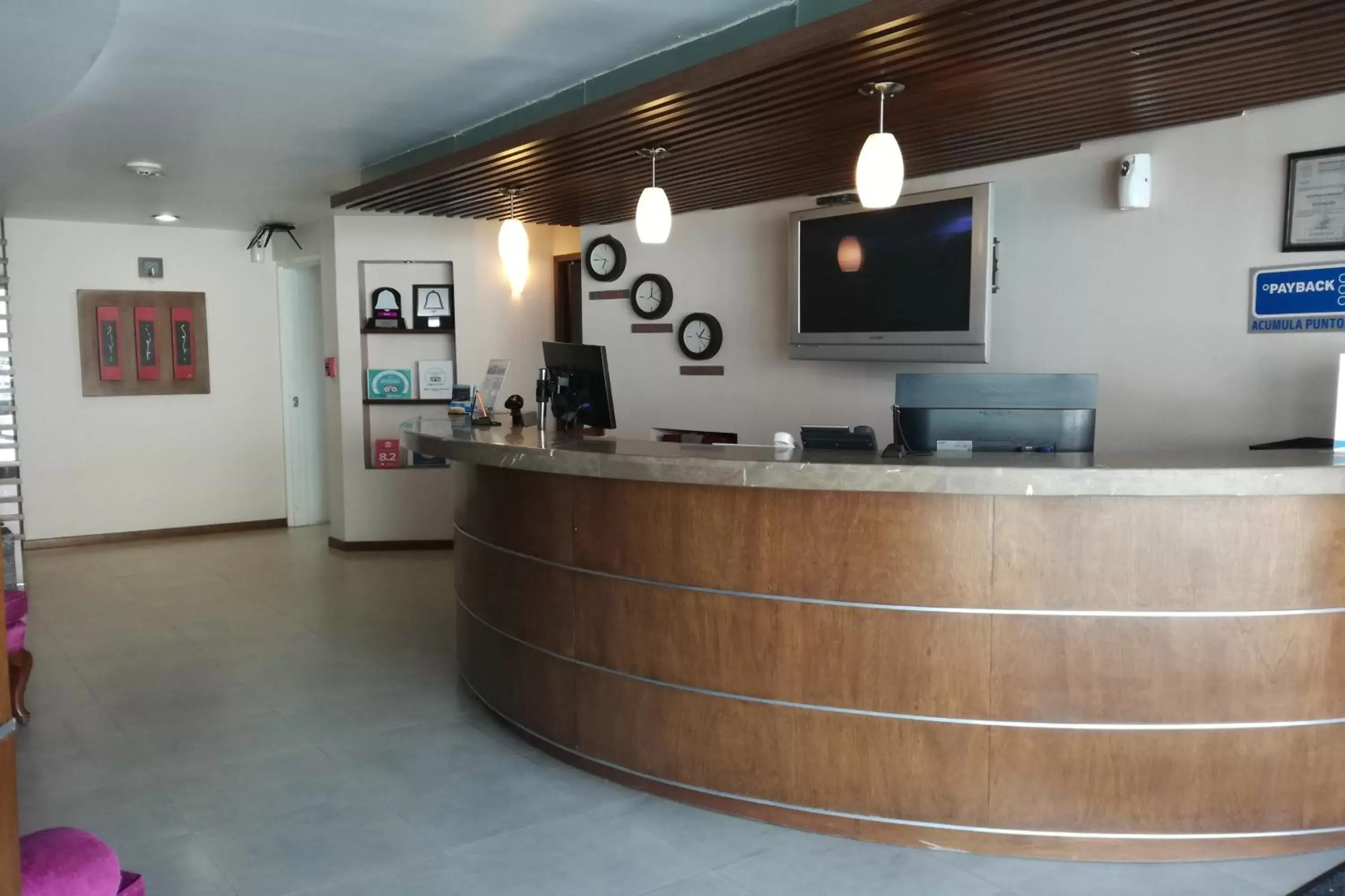 Lobby or reception in Mision Express Pachuca