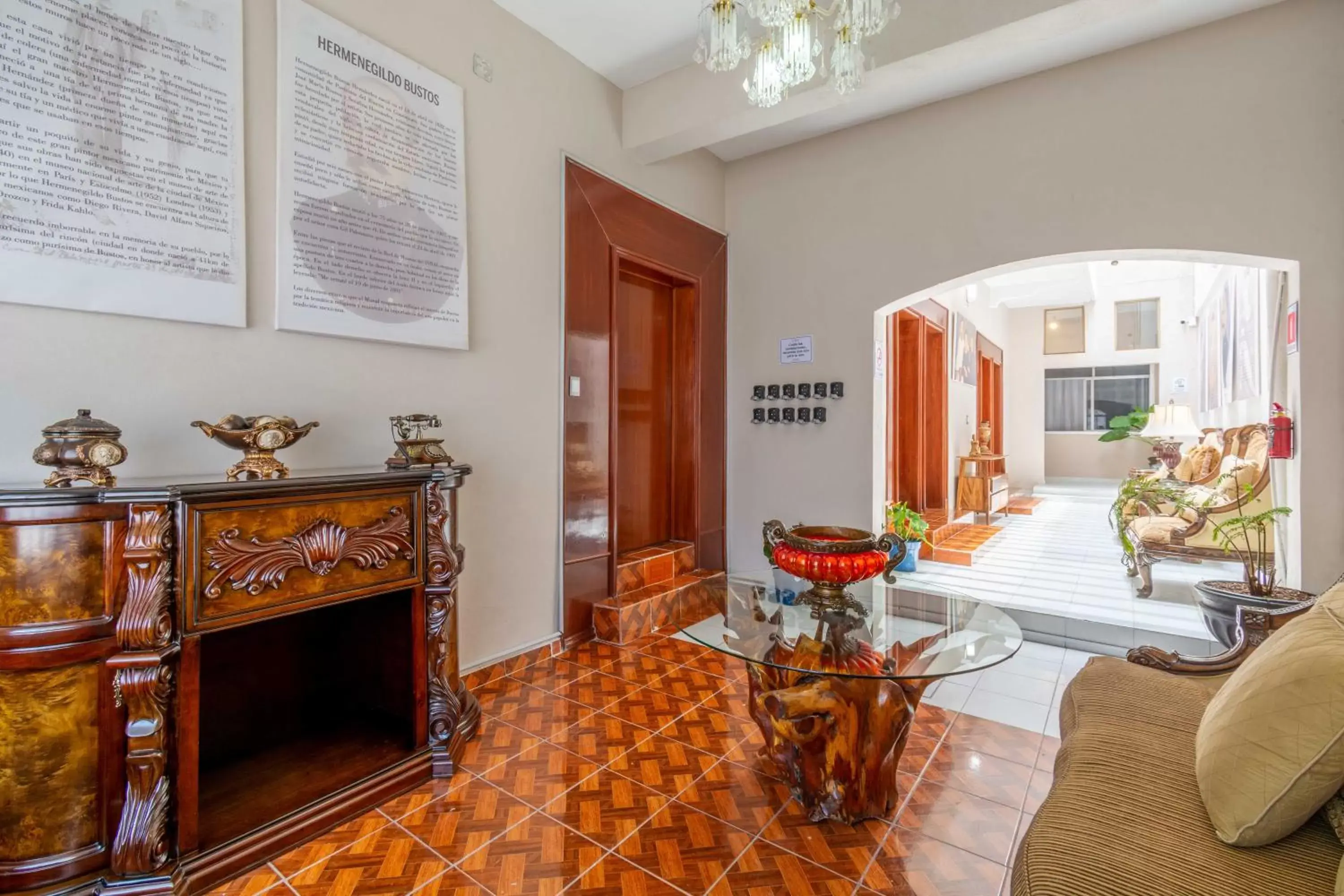 Seating Area in Hostería Casa Miranda Marquez