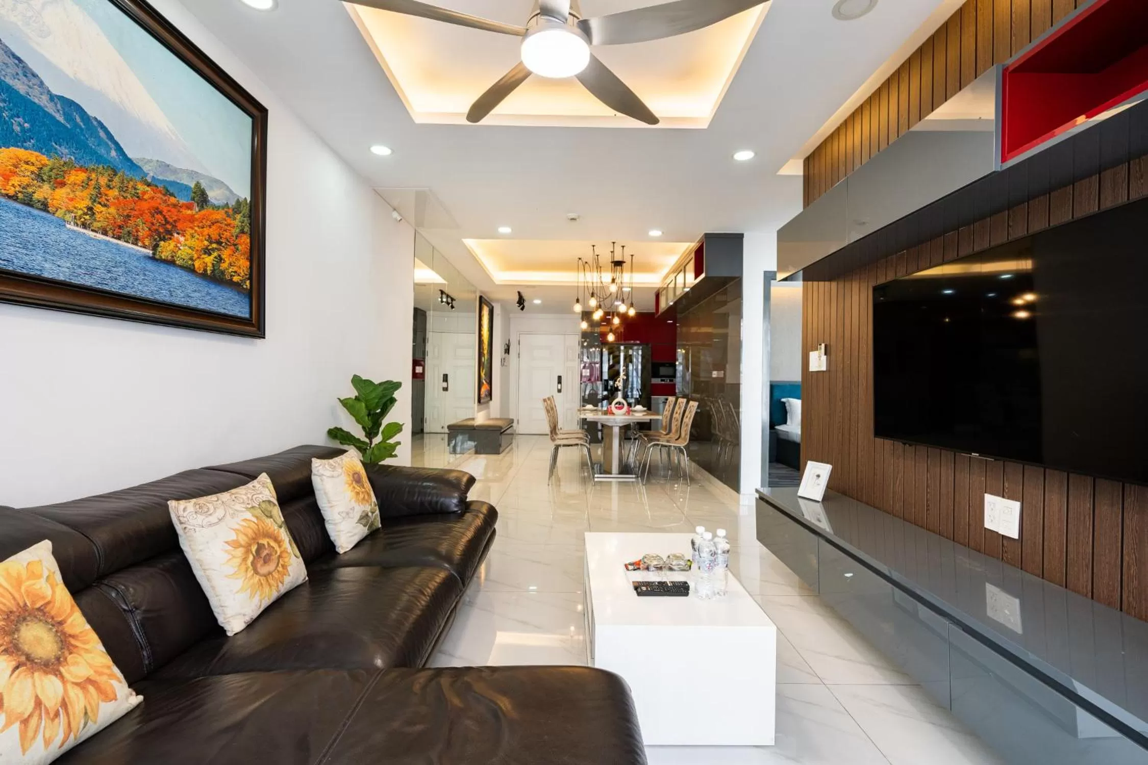 Living room, Seating Area in Convinia Apartment