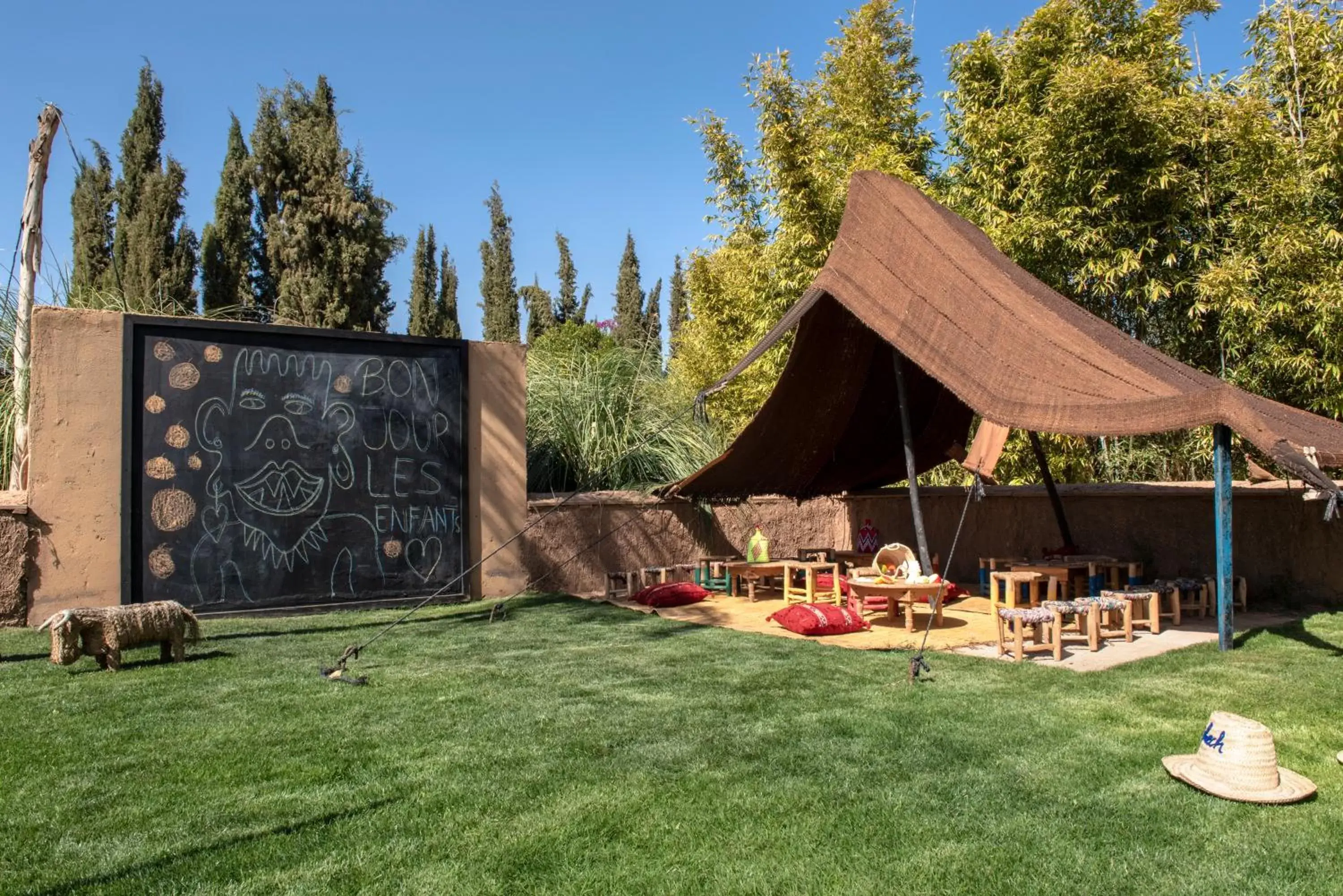 Garden in Mandarin Oriental, Marrakech