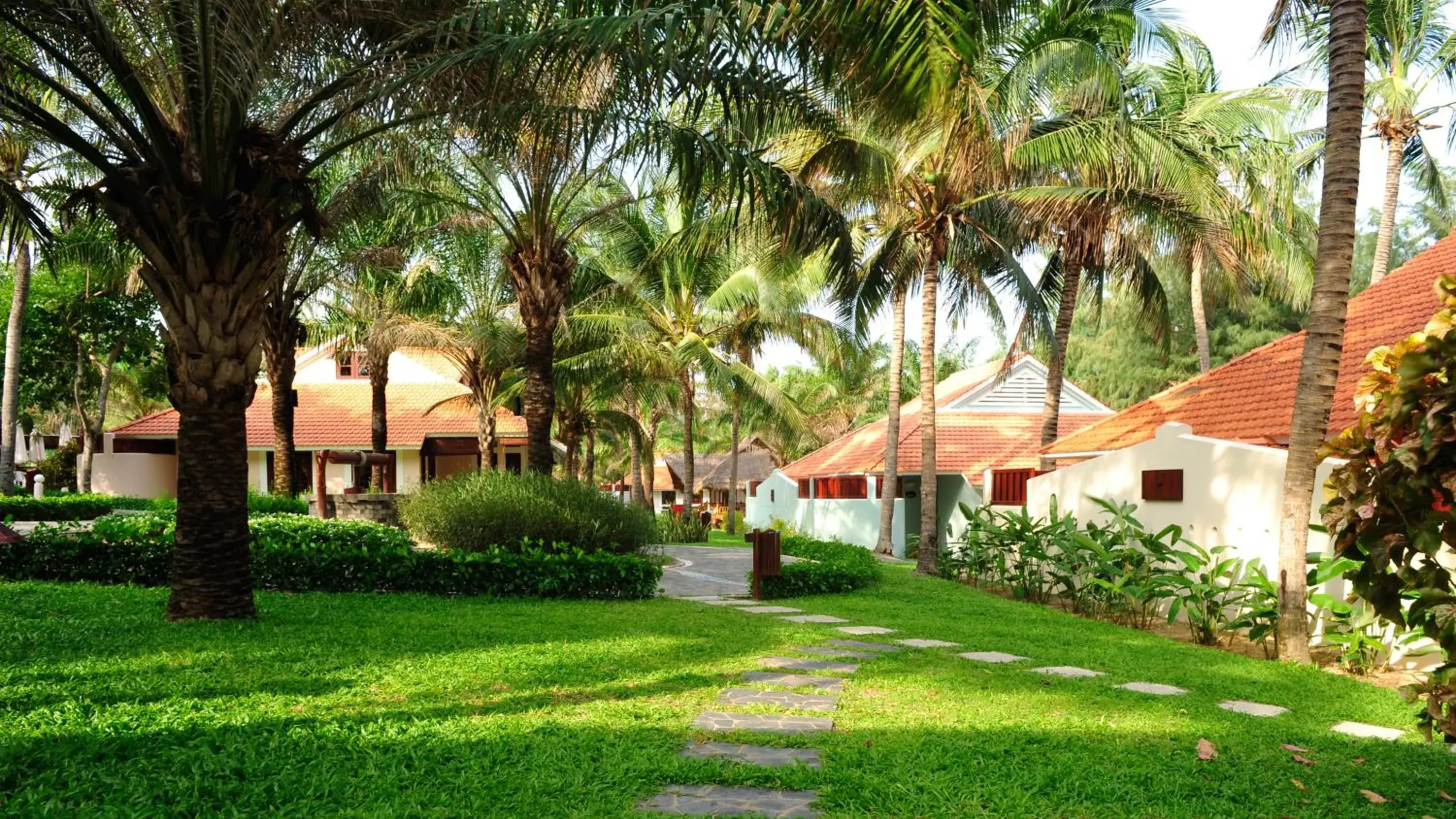 Garden, Property Building in Phu Hai Beach Resort & Spa