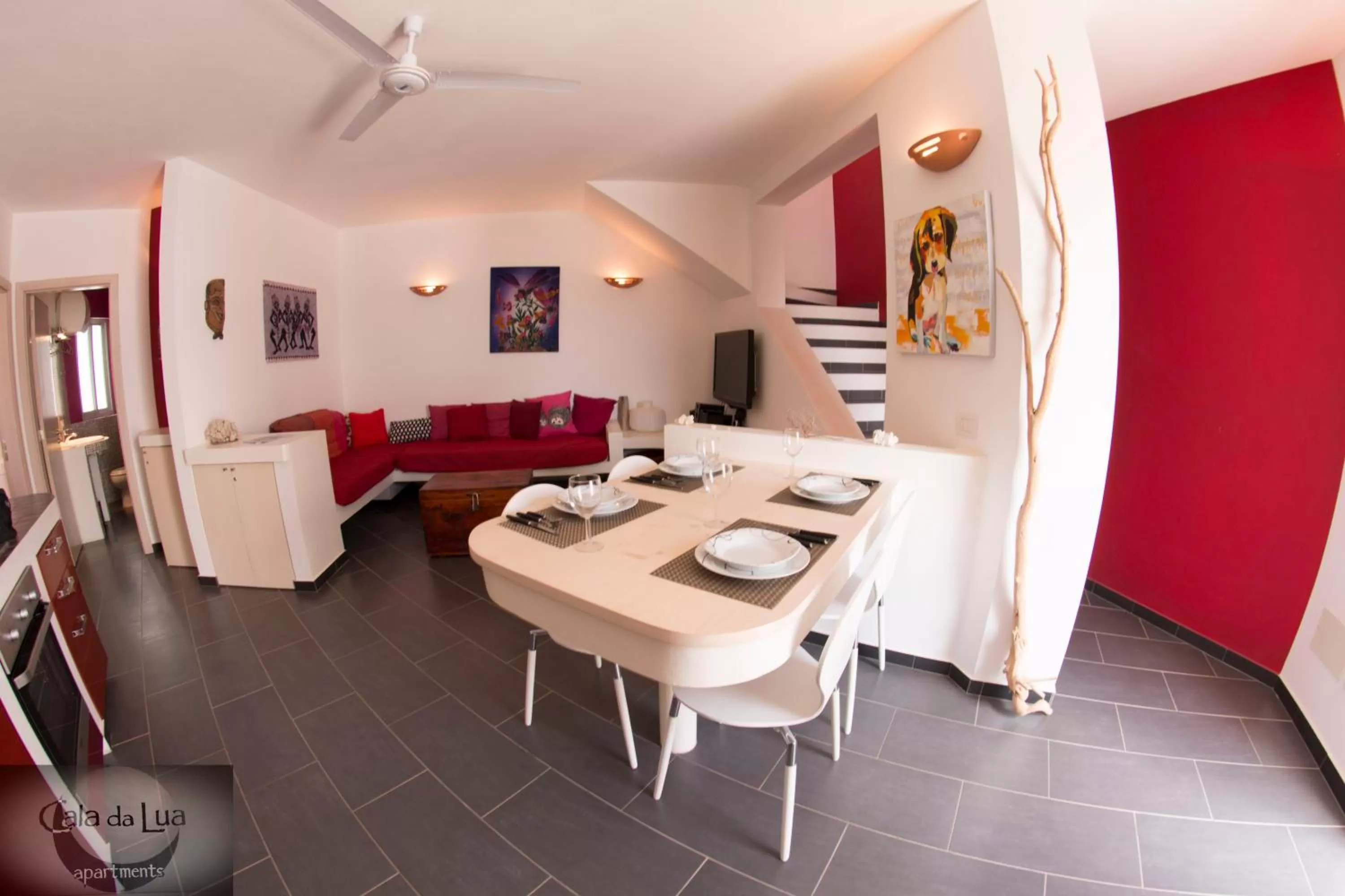 Photo of the whole room in Cala da Lua apartments