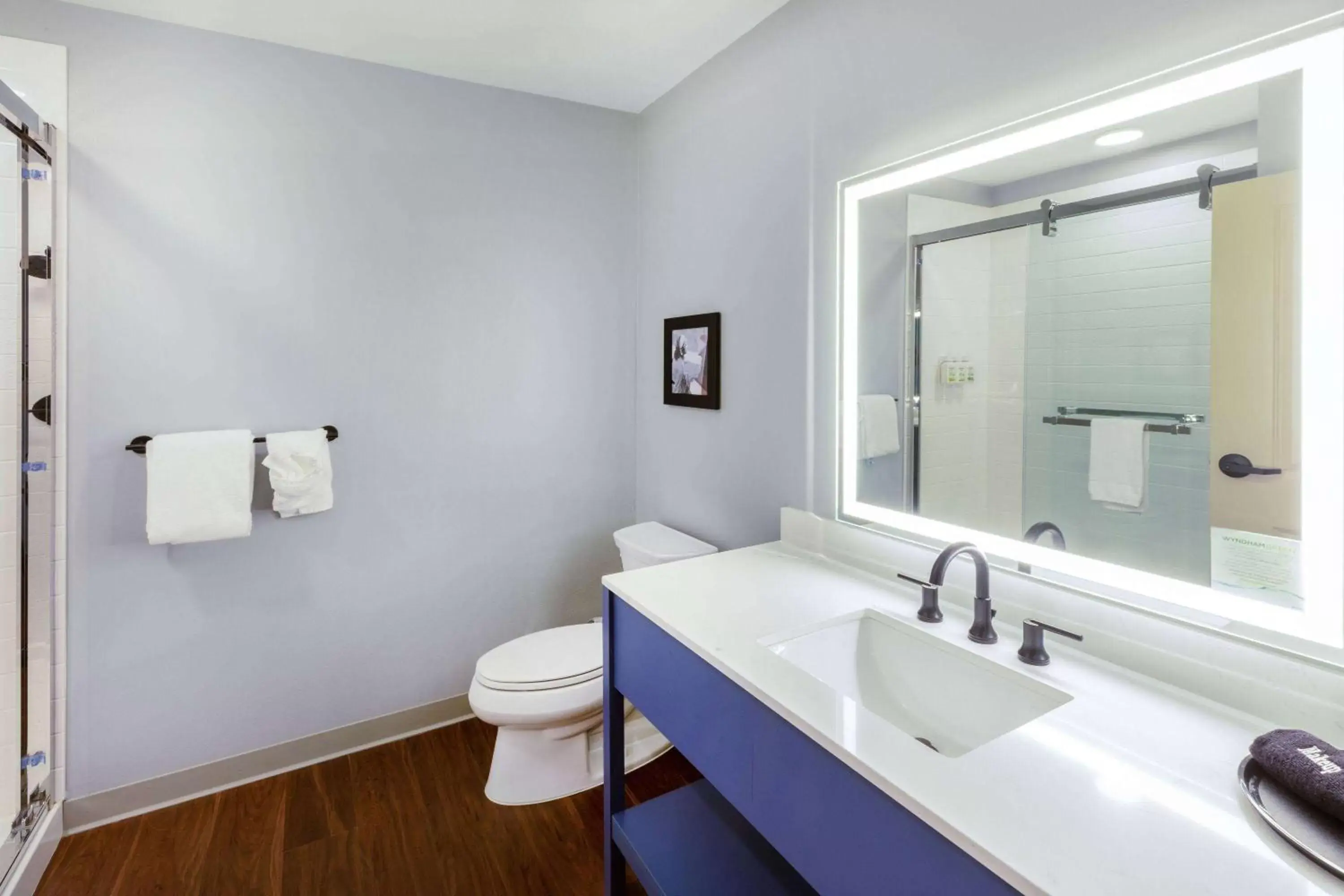 TV and multimedia, Bathroom in AmericInn by Wyndham Mountain Home