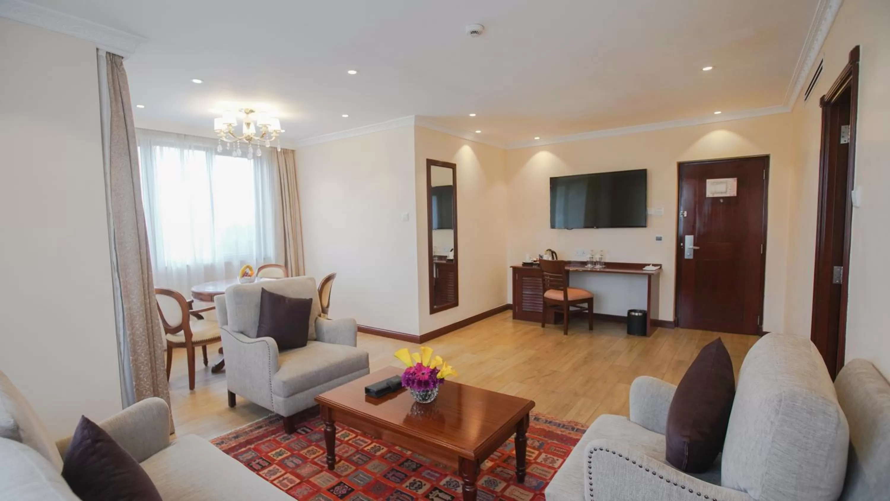 Seating area in Sarova Woodlands Hotel and Spa