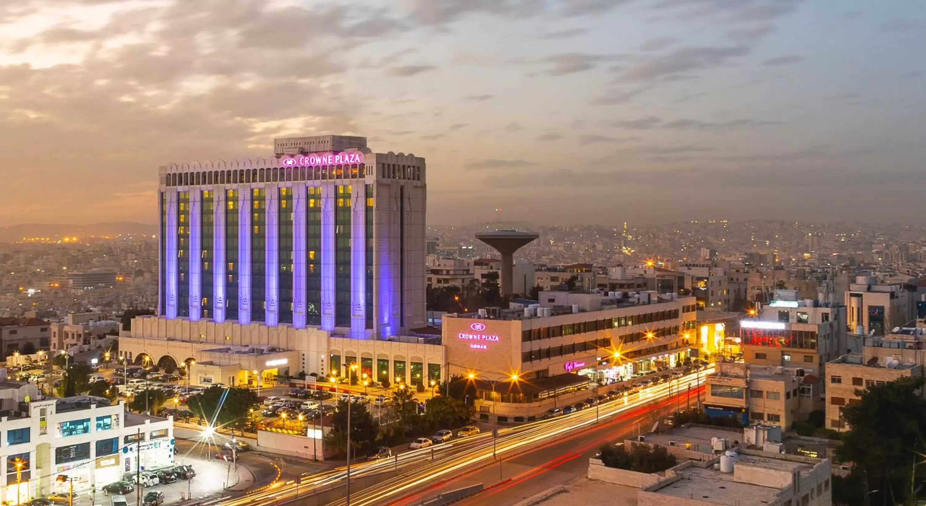 Property building in Crowne Plaza Amman, an IHG Hotel