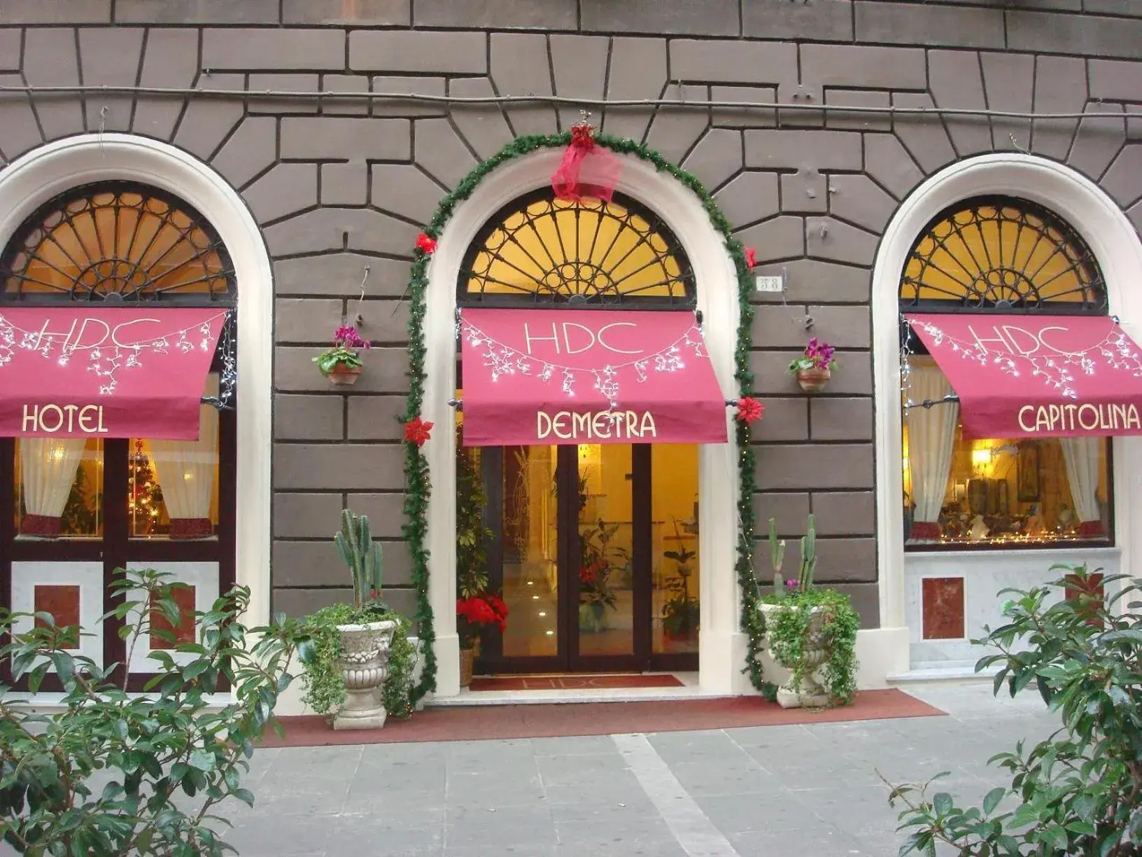 Facade/entrance in Hotel Demetra Capitolina