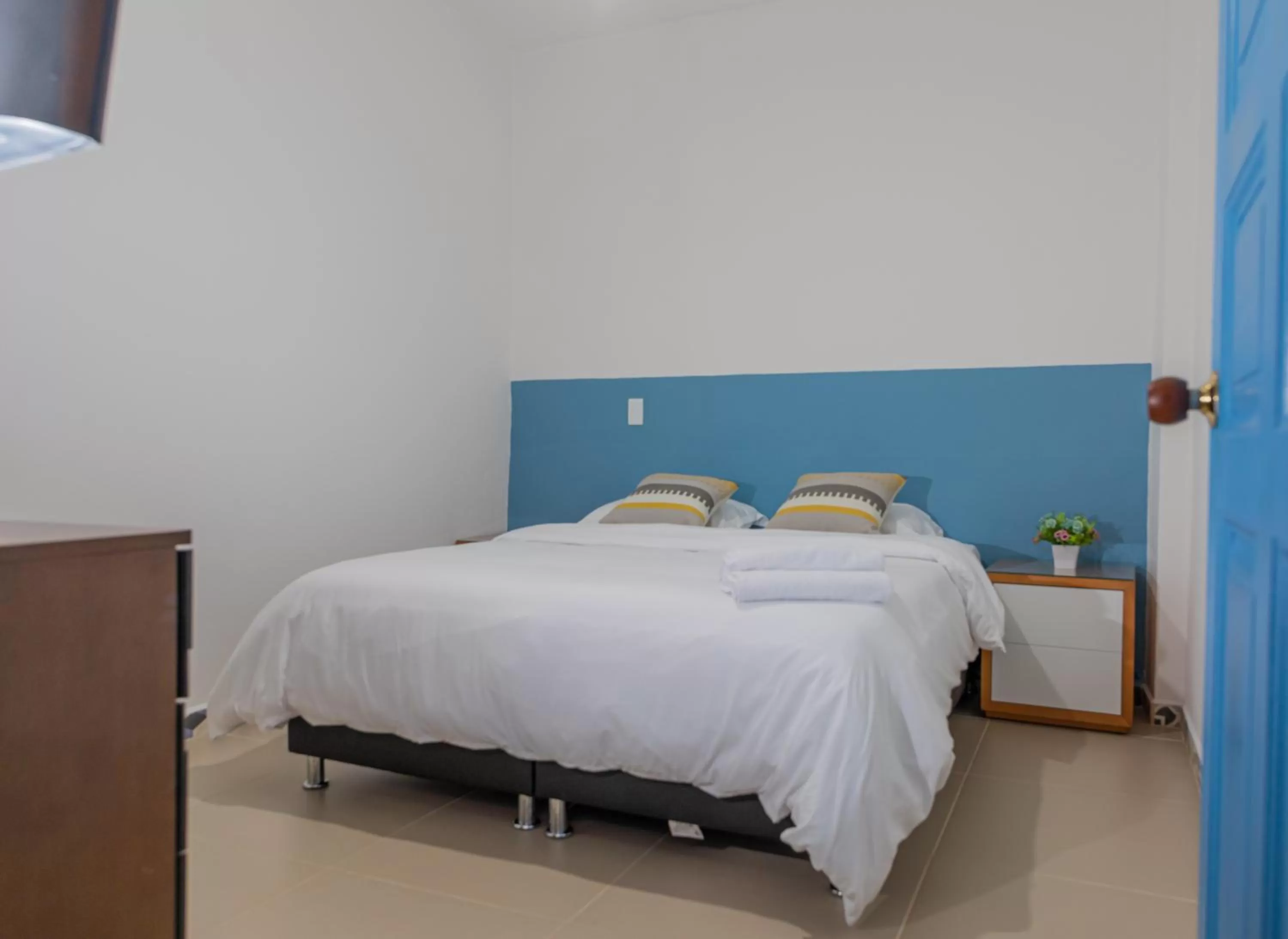 Bedroom, Bed in Hotel Azulado Jericó