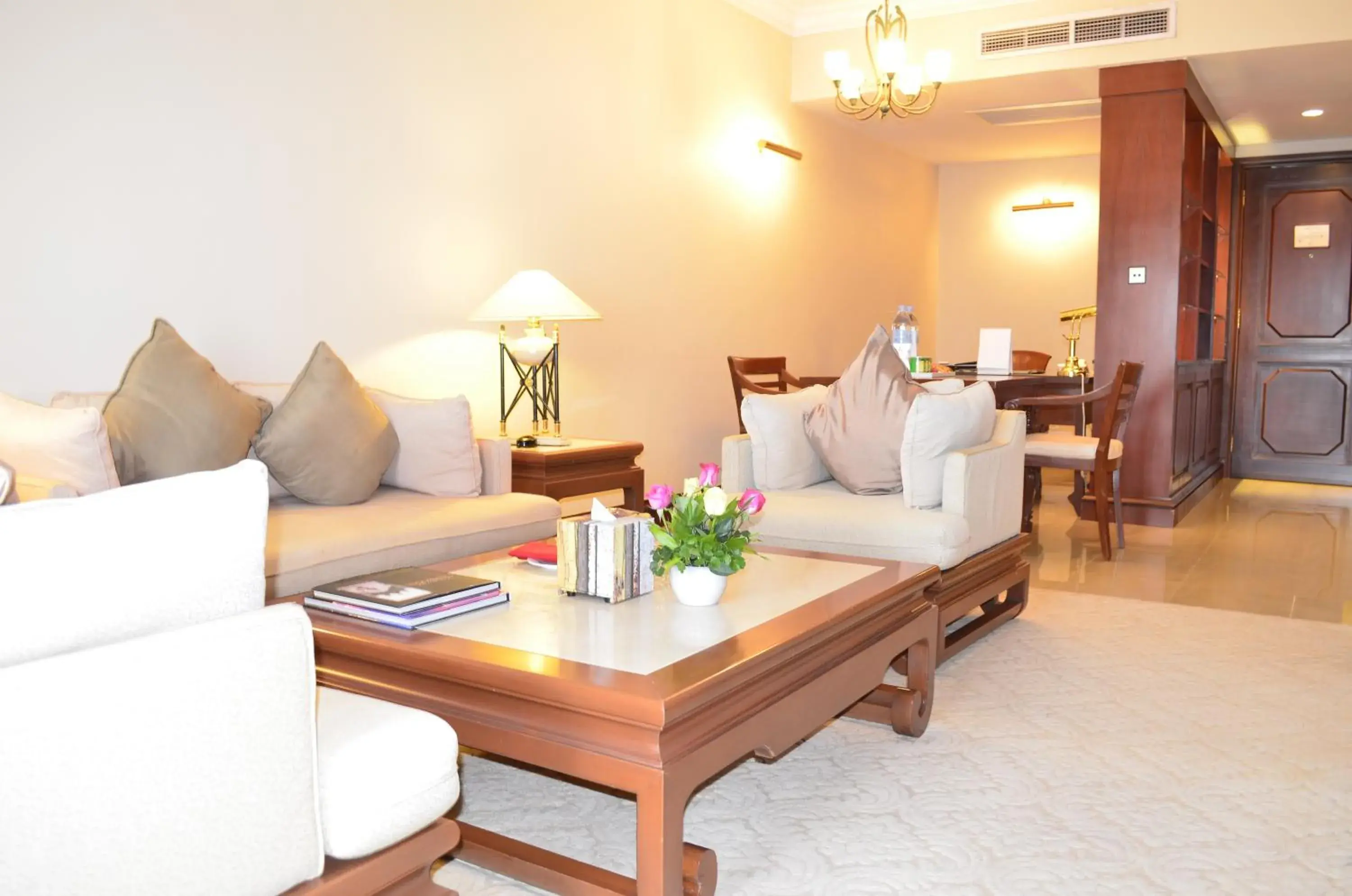 Living room, Seating Area in Hotel Cambodiana