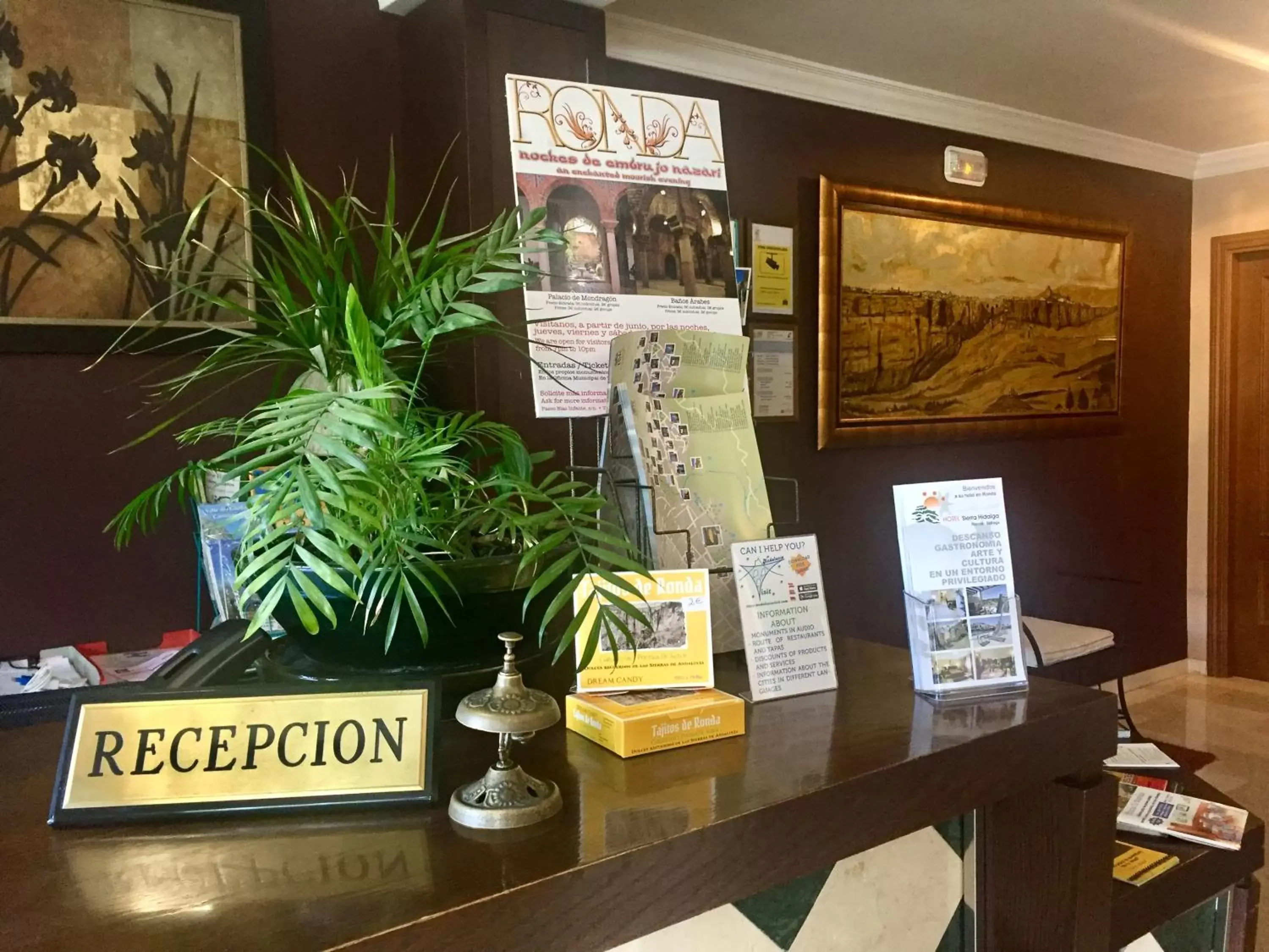 Lobby or reception, Lobby/Reception in Hotel Sierra Hidalga
