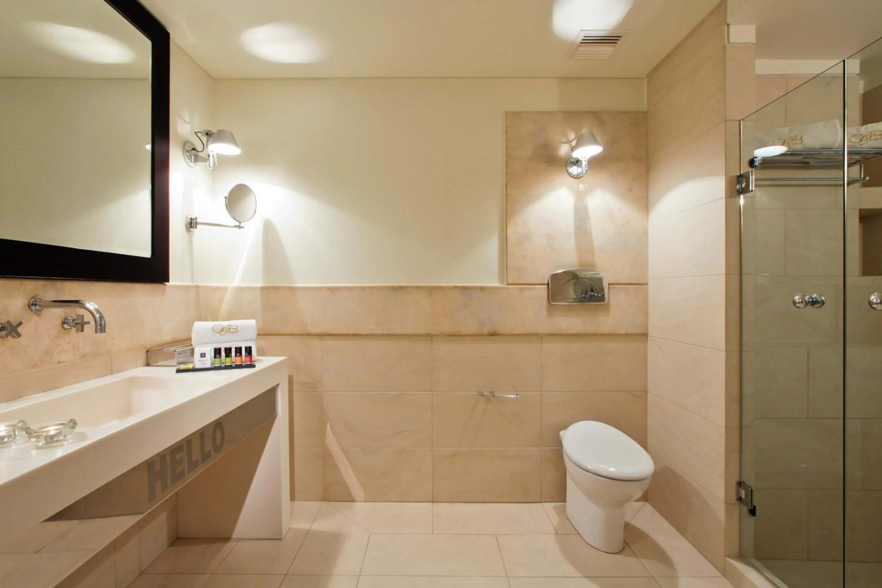 Bathroom in O&B Athens Boutique Hotel