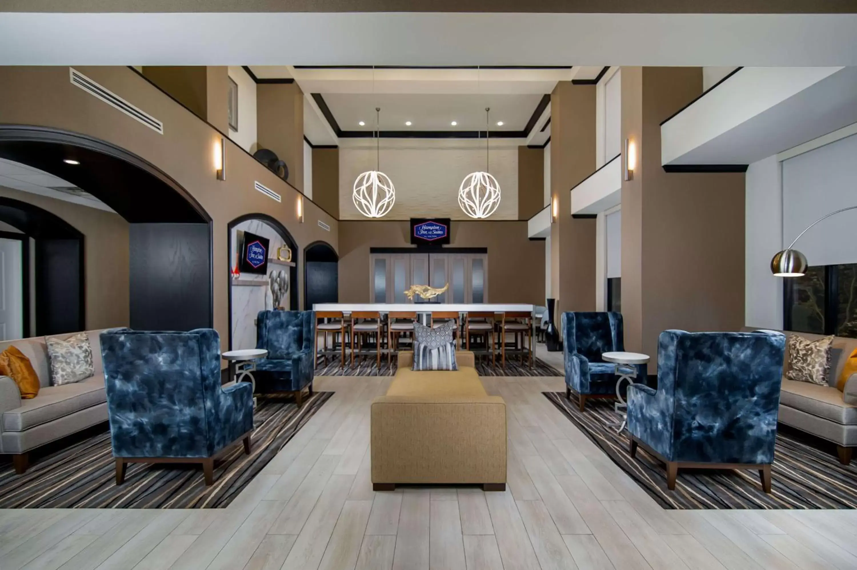 Lobby or reception in Hampton Inn & Suites Fort Worth-Fossil Creek Lobby or reception in Hampton Inn & Suites Fort Worth-Fossil Creek
