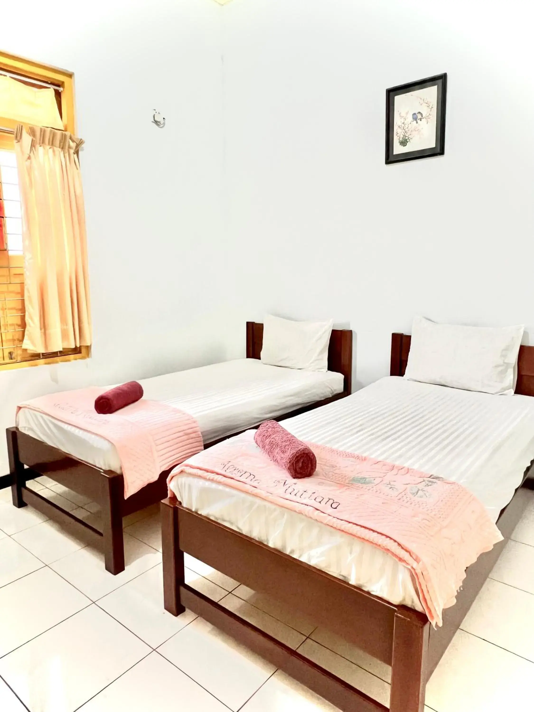 Bed in Wisma Mutiara Bed in Wisma Mutiara