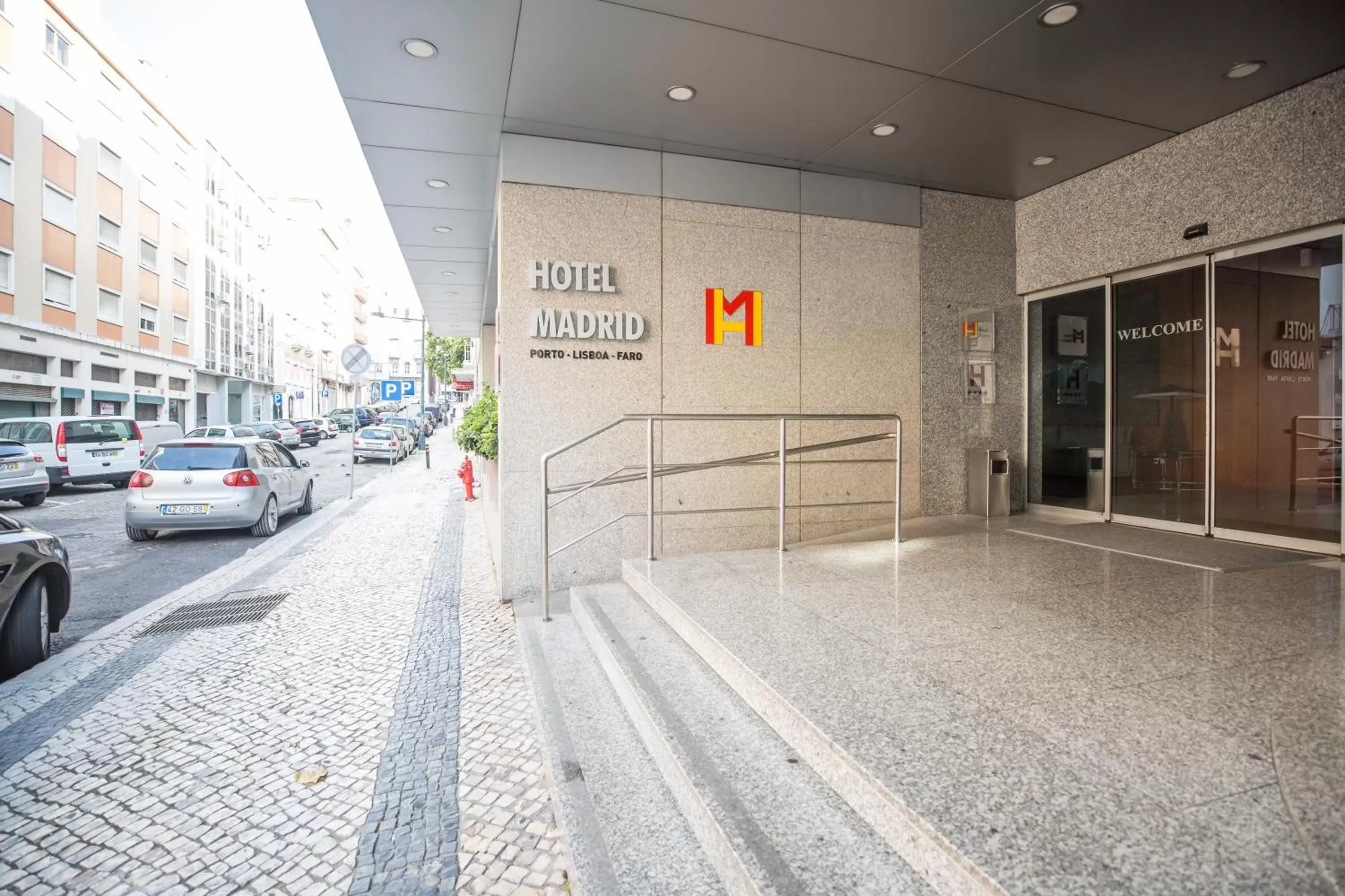 Facade/entrance in Hotel 3K Madrid