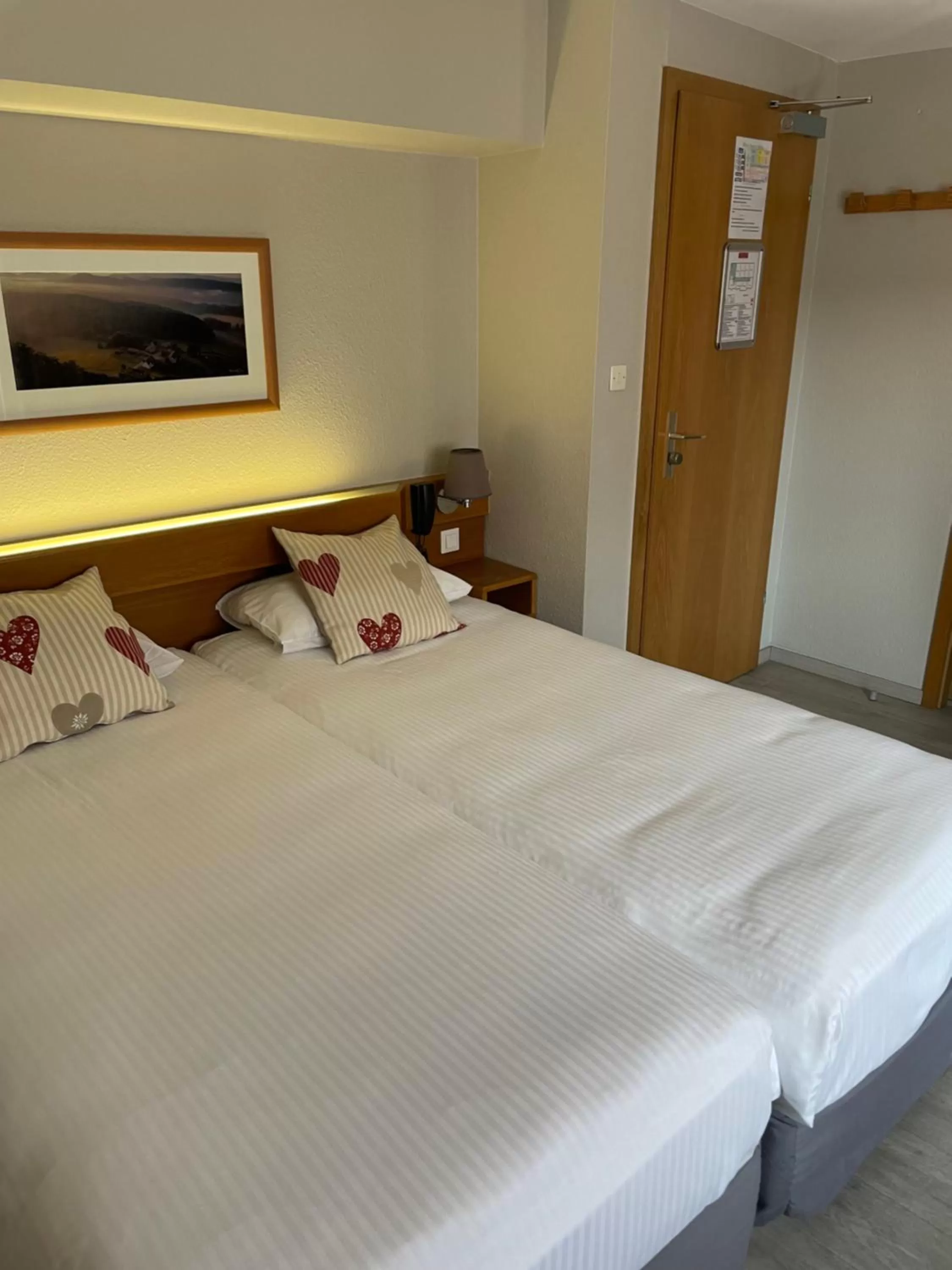 Bed in Hôtel Sainte Odile