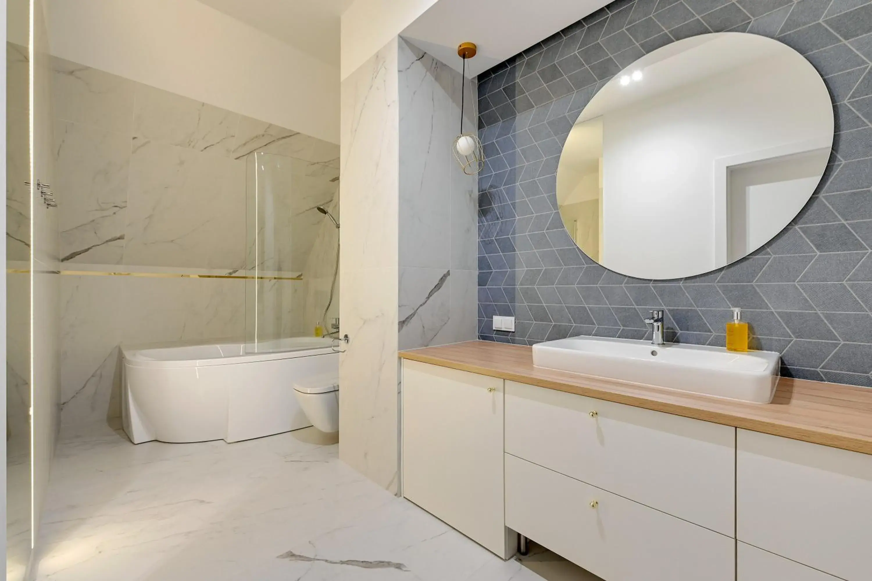 Bathroom in GRANO APARTMENTS Gdansk Nowa Motlawa SPA & Wellness