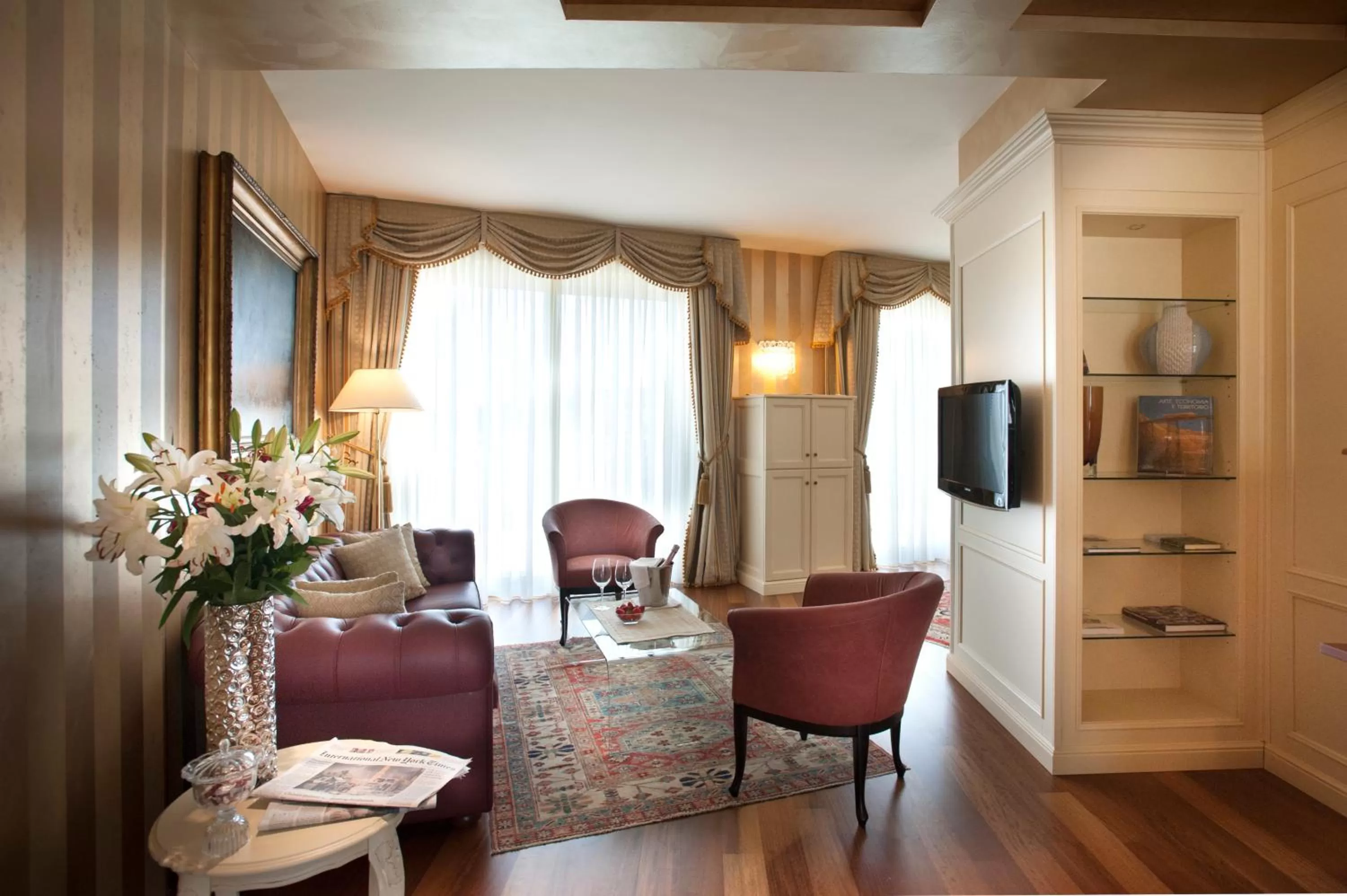 Living room in Hotel Calissano