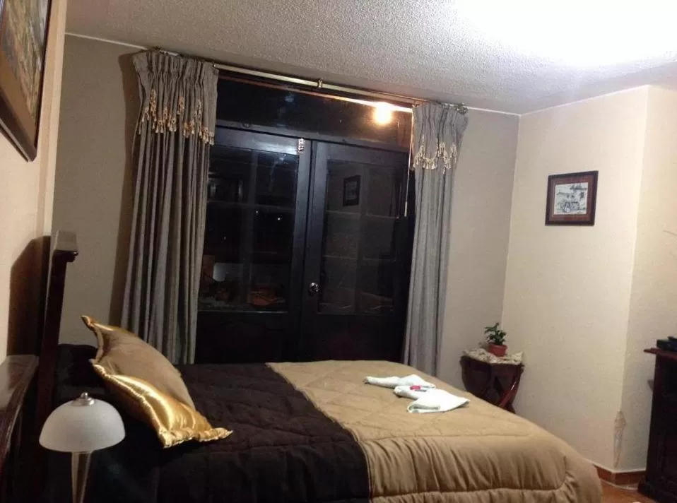 Bed in Hostal Jora Continental