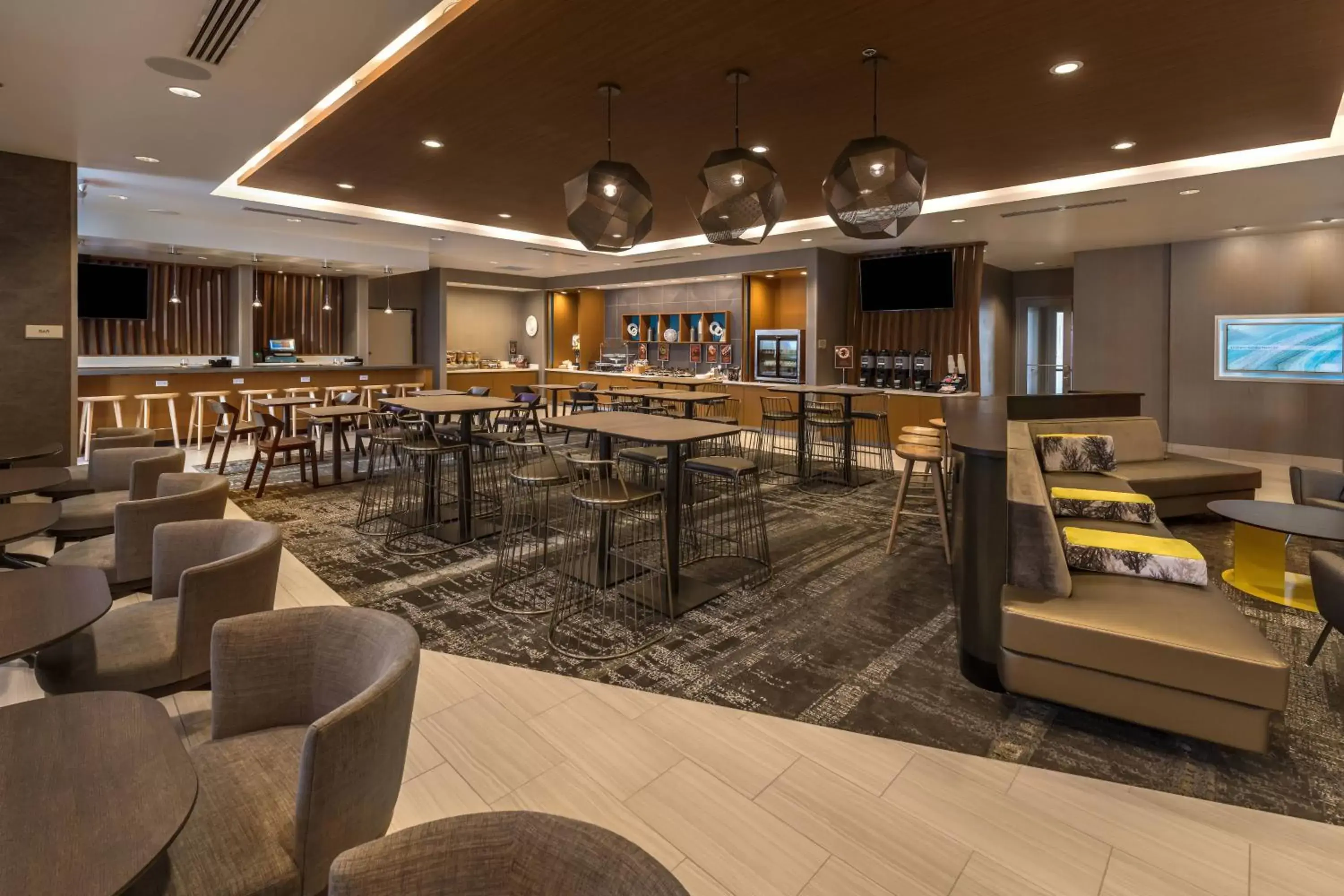 Lobby or reception, Restaurant/Places to Eat in SpringHill Suites by Marriott Reno