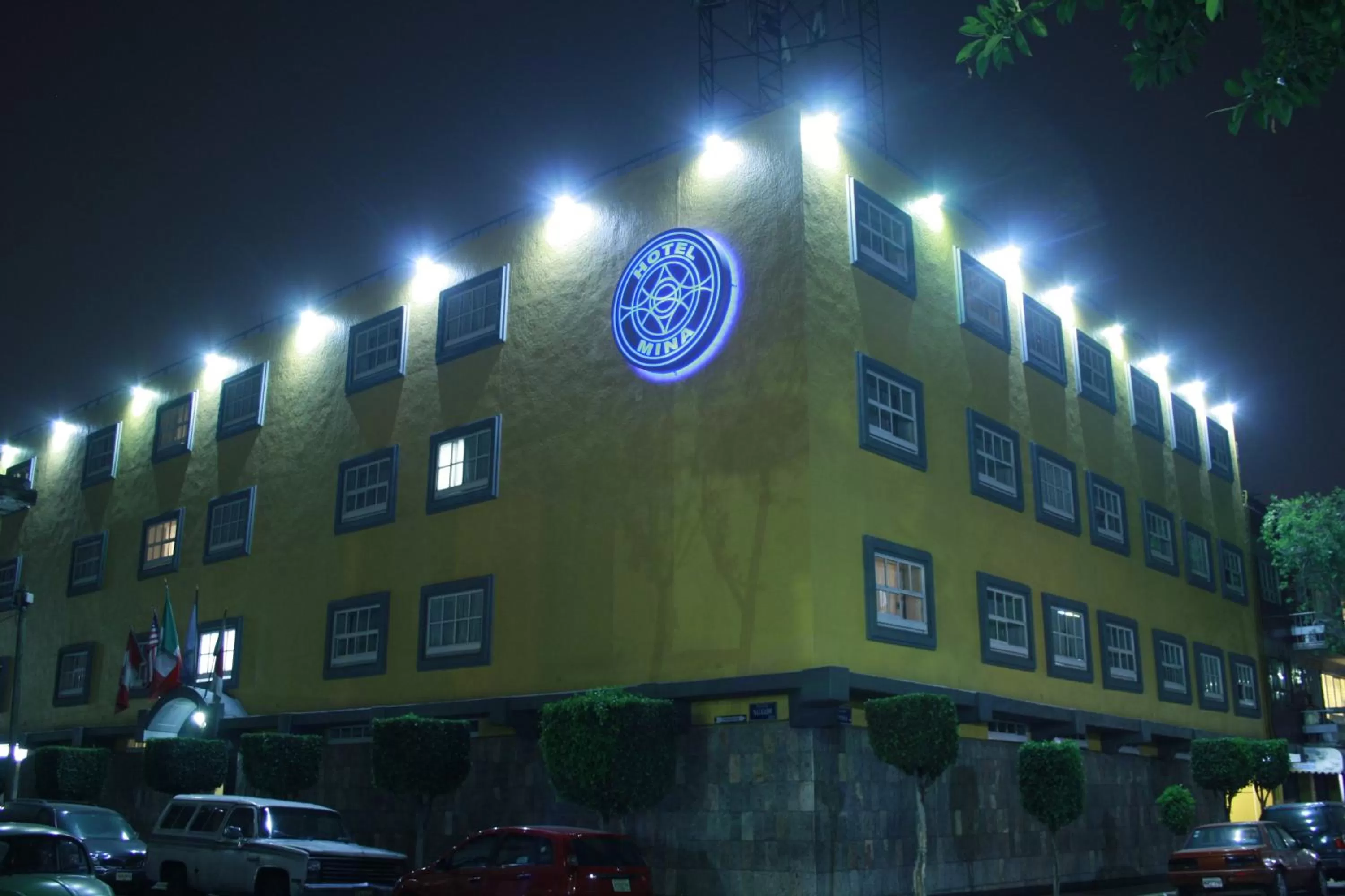 Facade/entrance in Hotel Mina