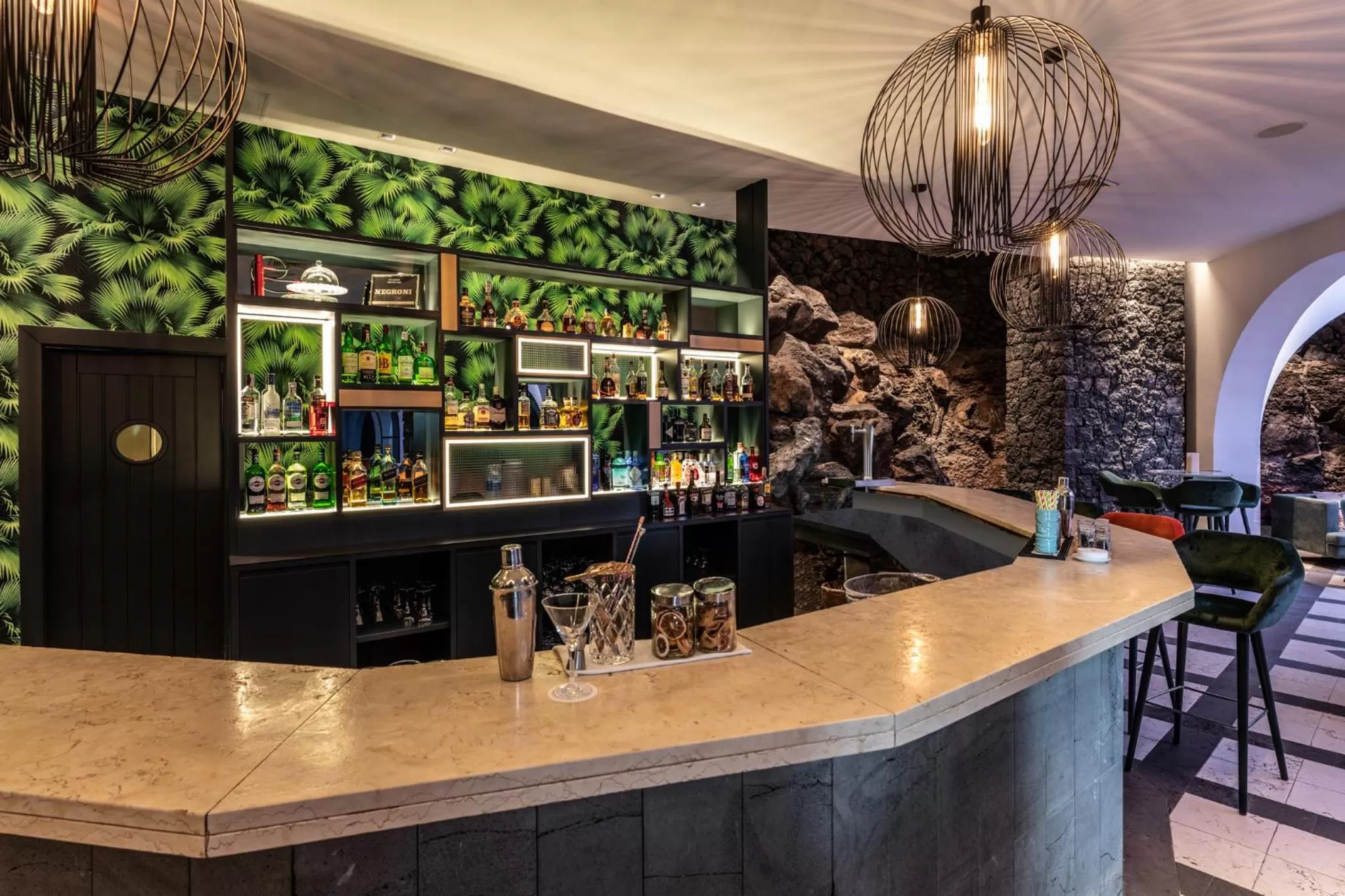 Lounge or bar in Hotel LIVVO Volcán Lanzarote