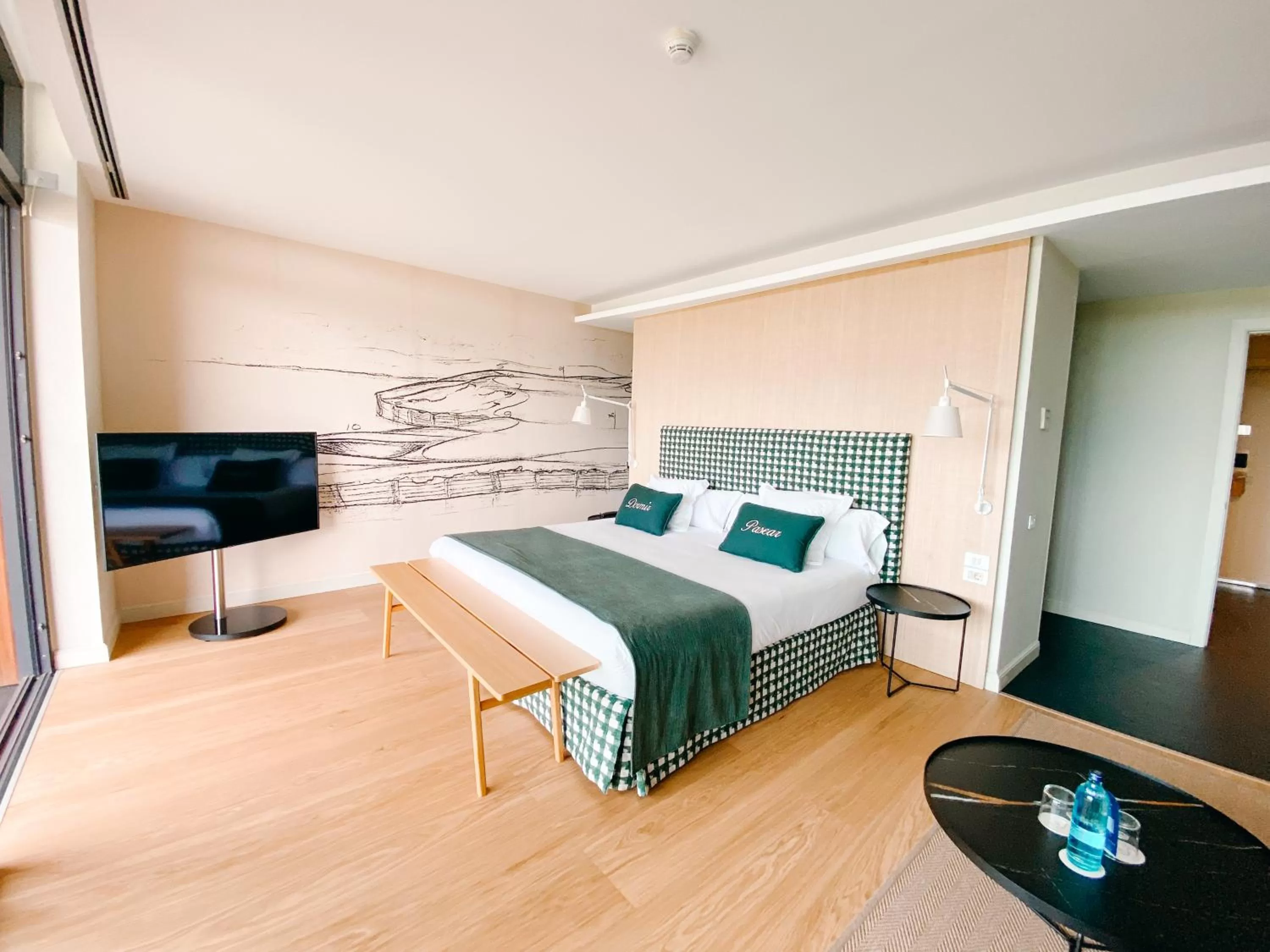 Bed in Hotel Terraverda at Empordà Golf Resort