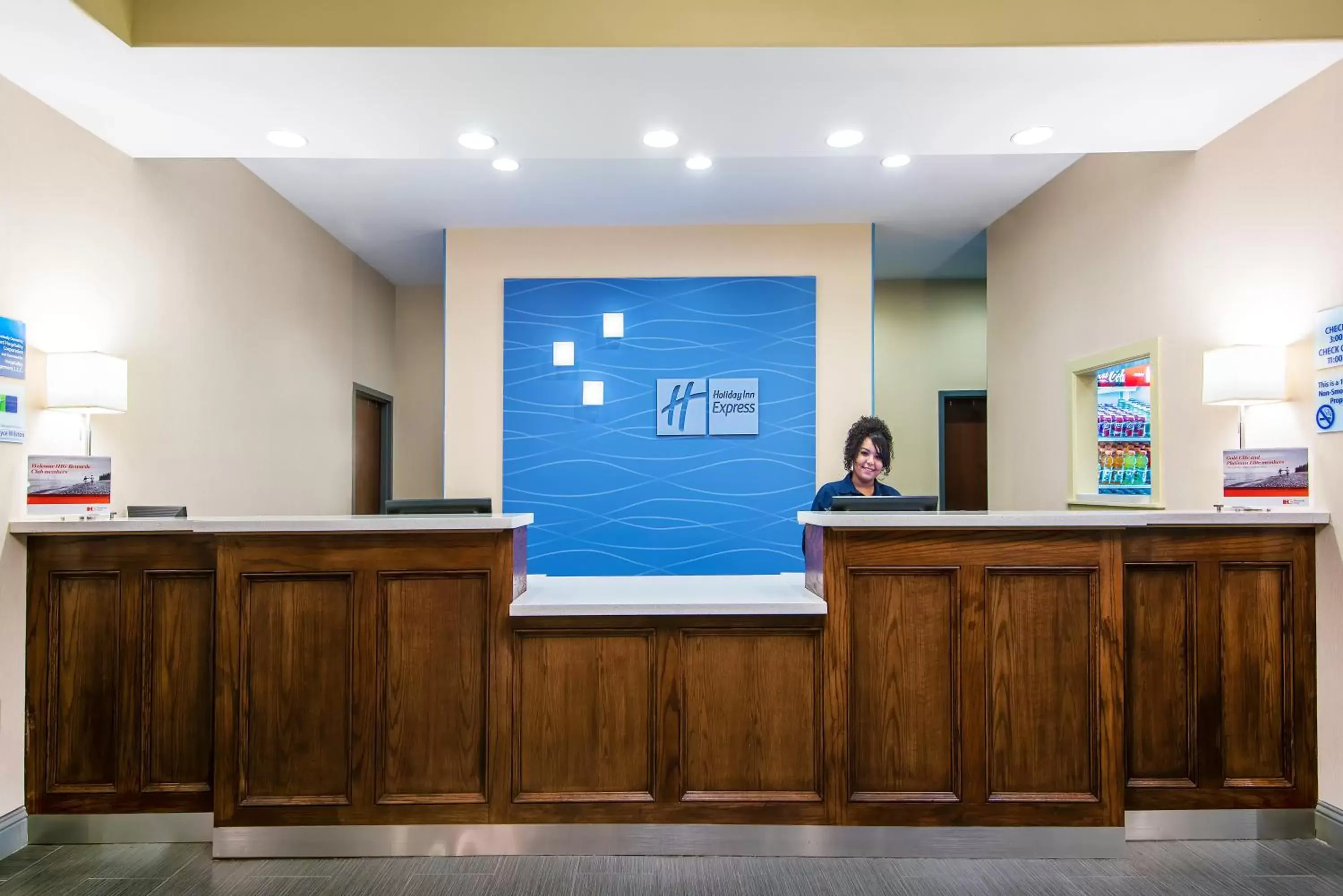 Property building, Lobby/Reception in Holiday Inn Express Hotel and Suites Monahans I-20, an IHG Hotel