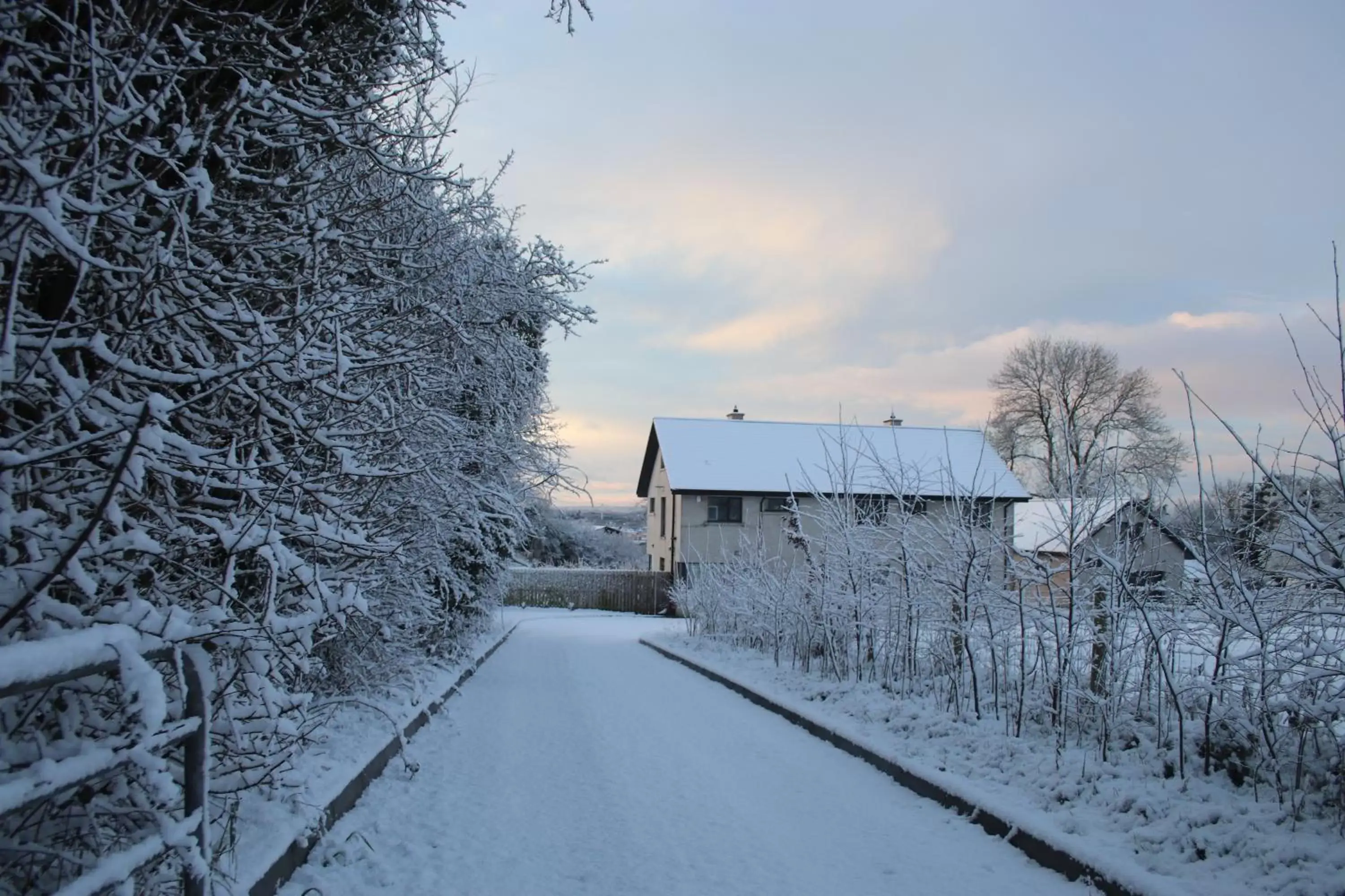 Winter in Dernagh House