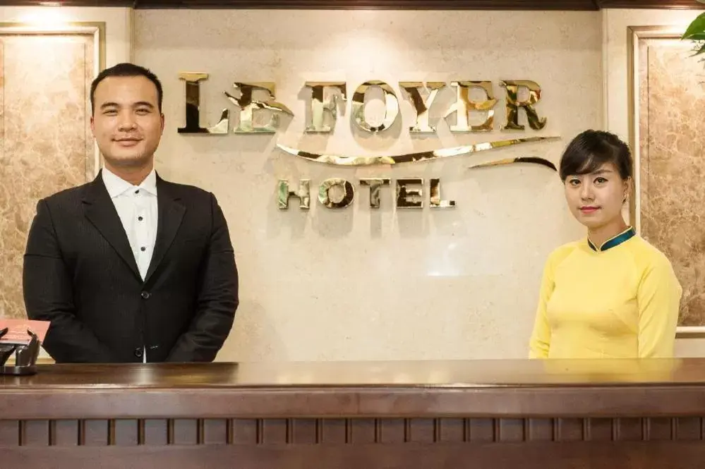 Staff in Lefoyer Hotel
