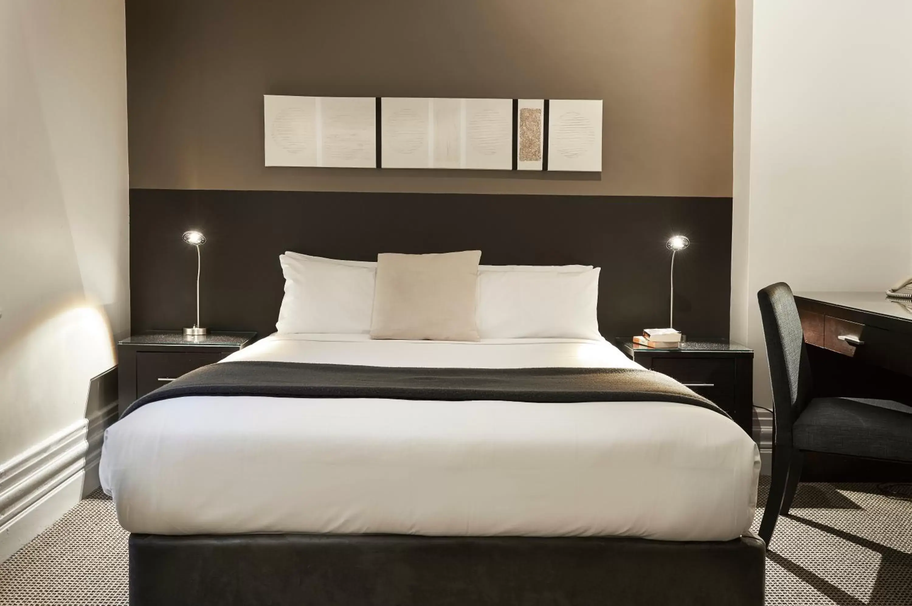 Bed, Room Photo in Vulcan Hotel Sydney