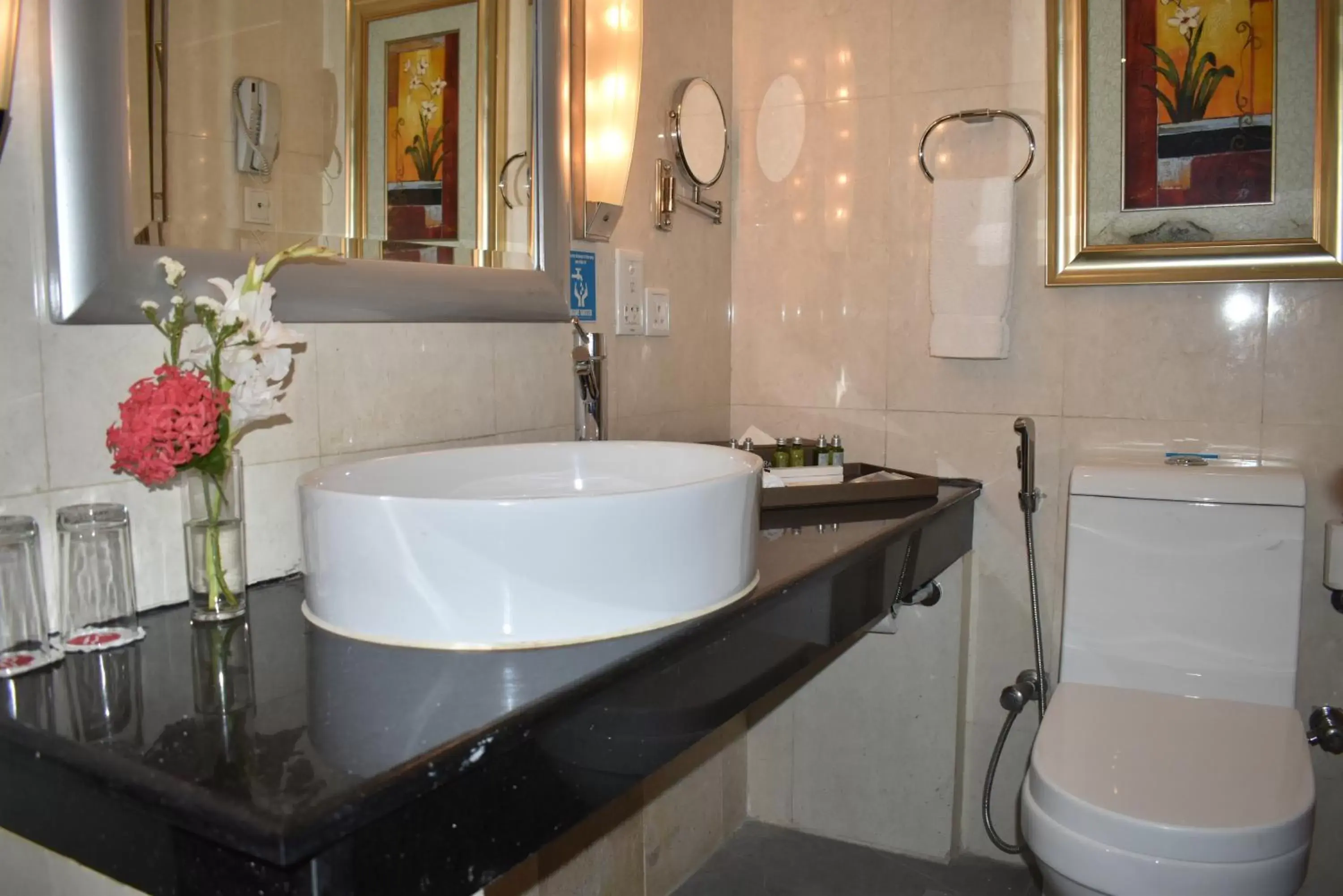 Bathroom in Ramada Plaza by Wyndham Karachi Airport Hotel