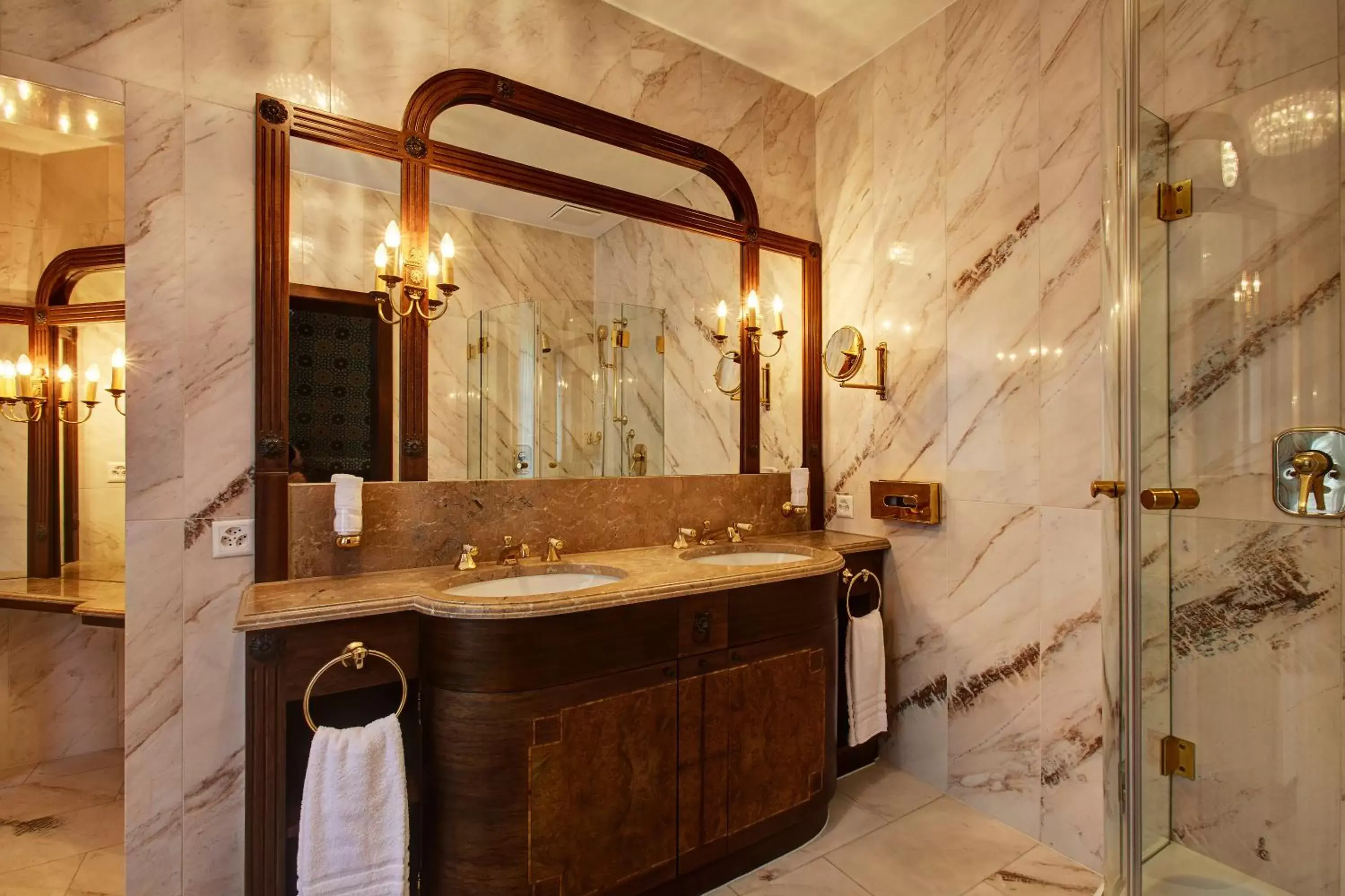 Bathroom in Château Gütsch