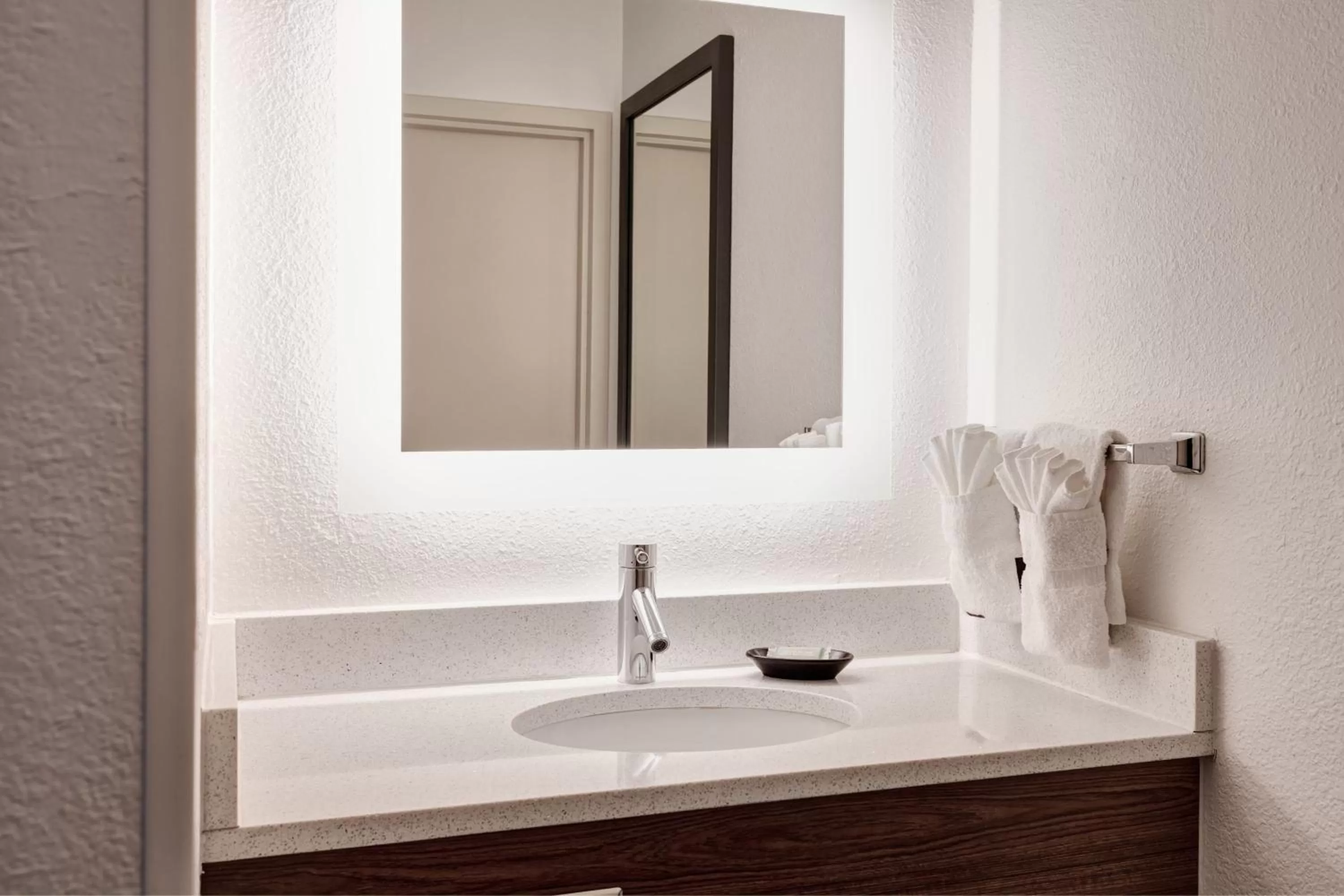 Bathroom in SpringHill Suites Phoenix Downtown