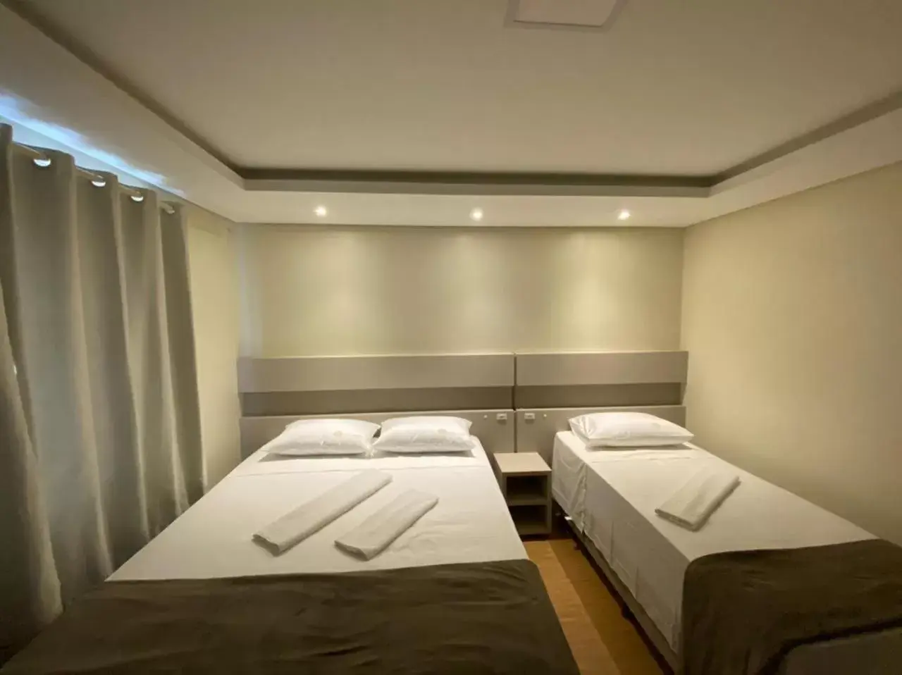 Bed in Hotel Joaçaba