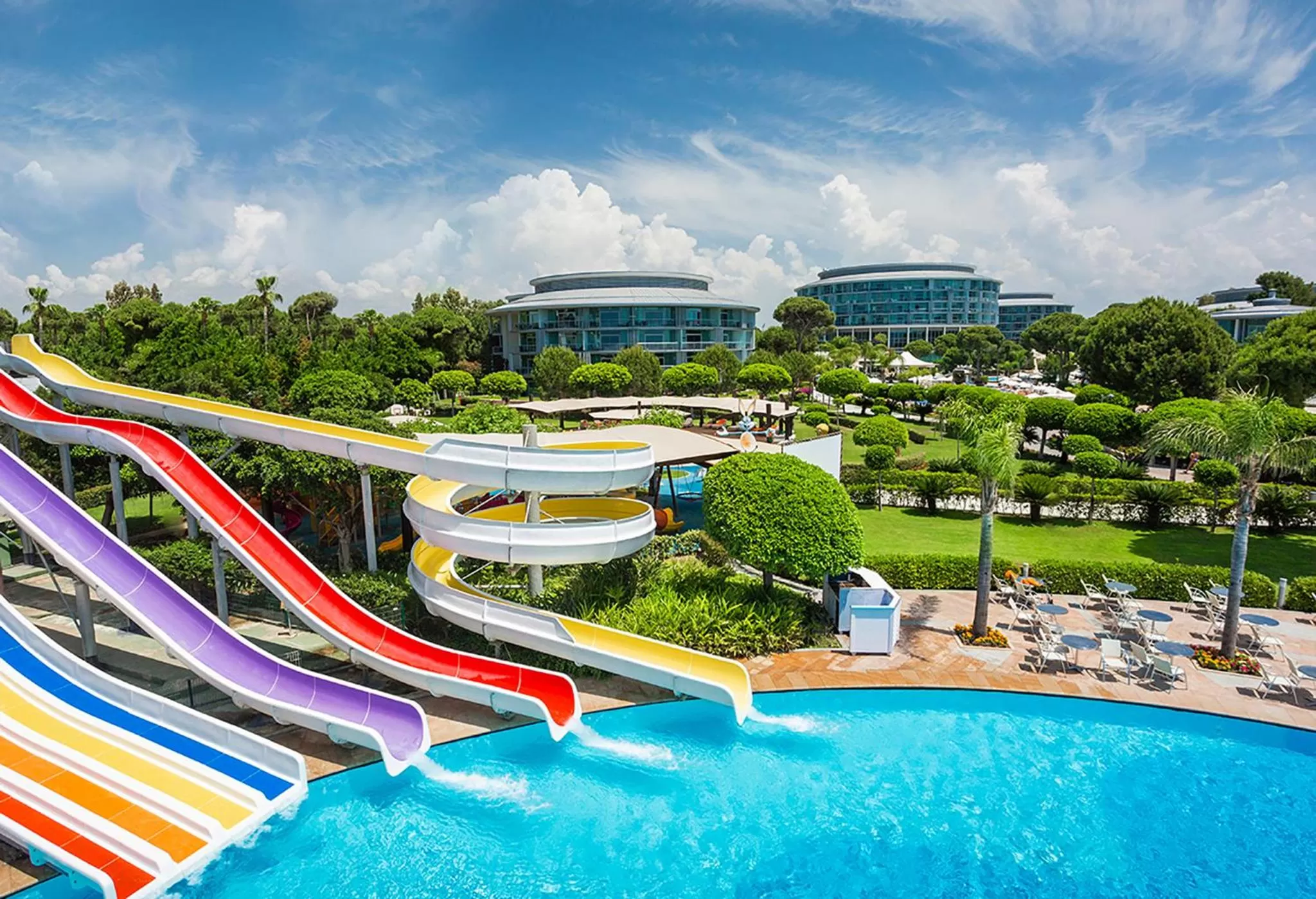 Aqua park in Calista Luxury Resort