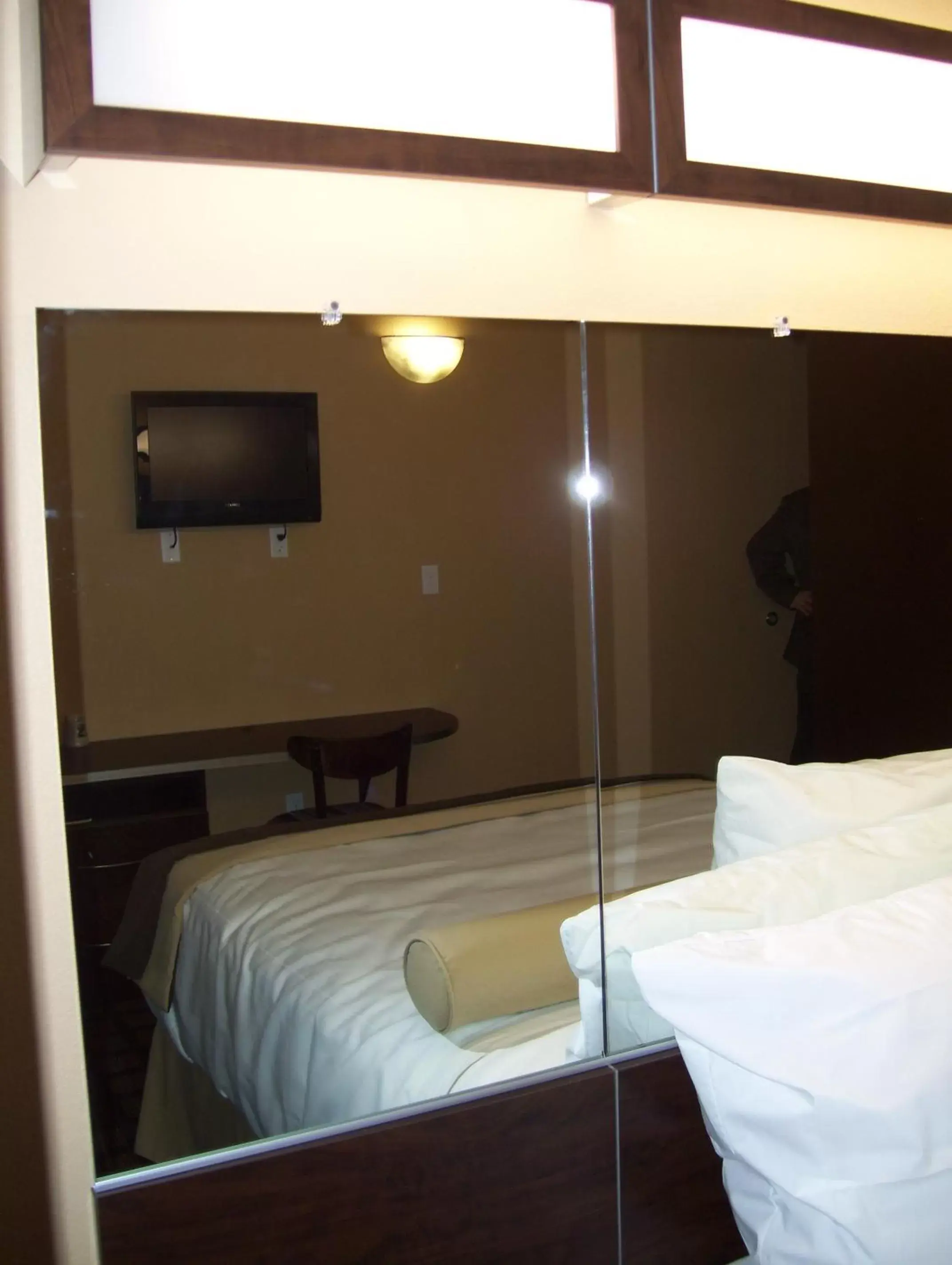 Bed, Room Photo in Microtel Inn & Suites Quincy by Wyndham