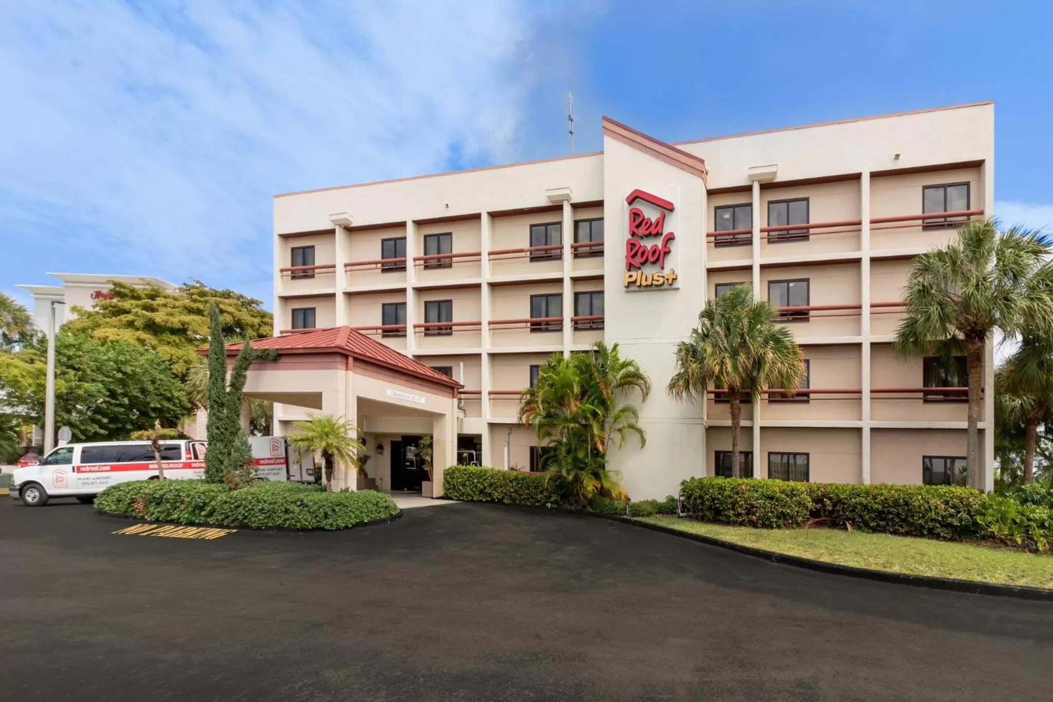 Property building in Red Roof PLUS Miami Airport